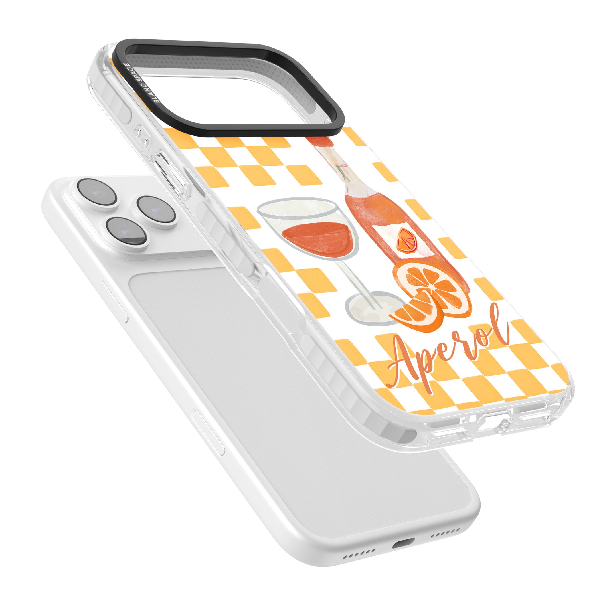 Checked Spritz iPhone 17 Pro Max Impact Clear Phone Case Colours