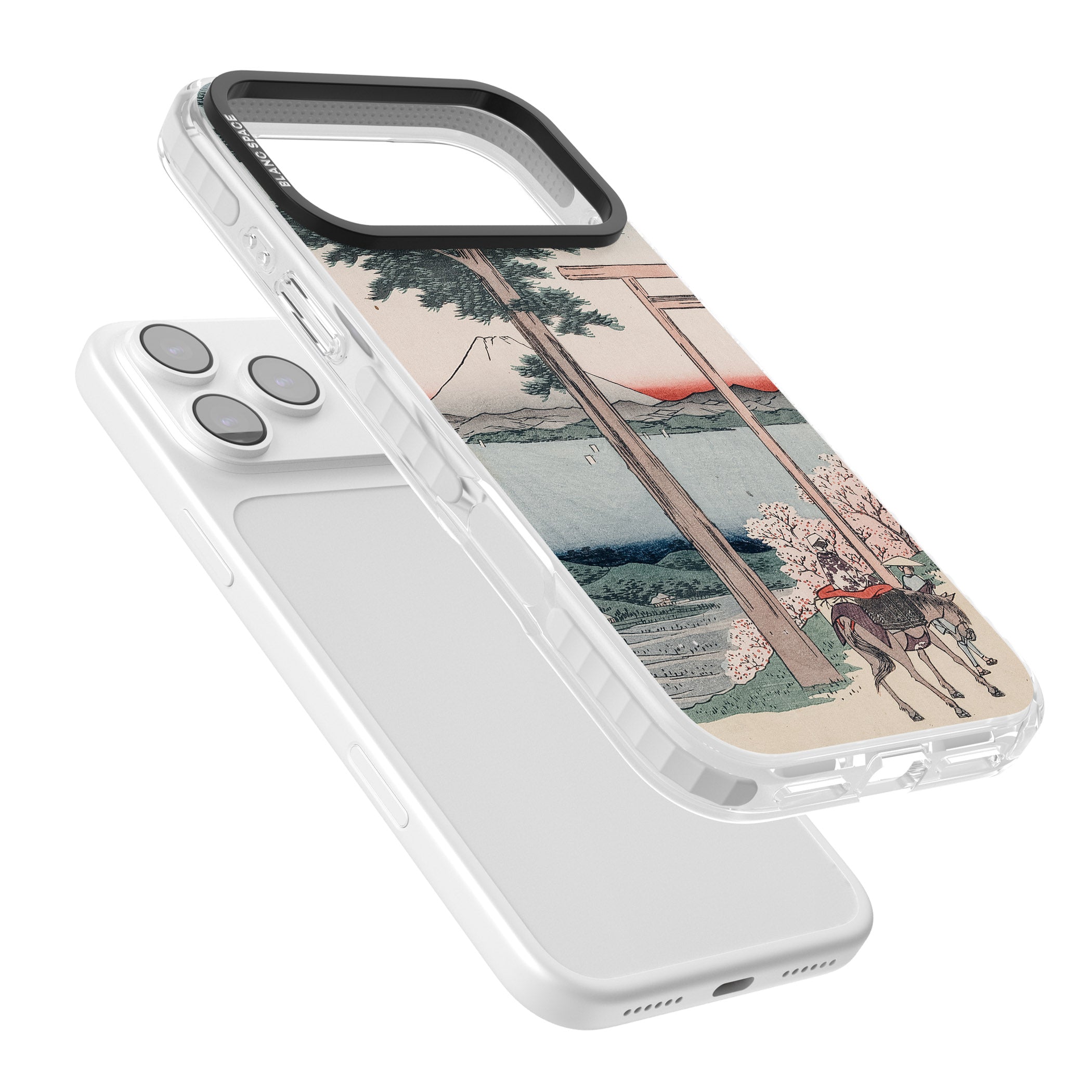 Gates To Mt. Fuji iPhone 17 Pro Max Impact Clear Phone Case Colours