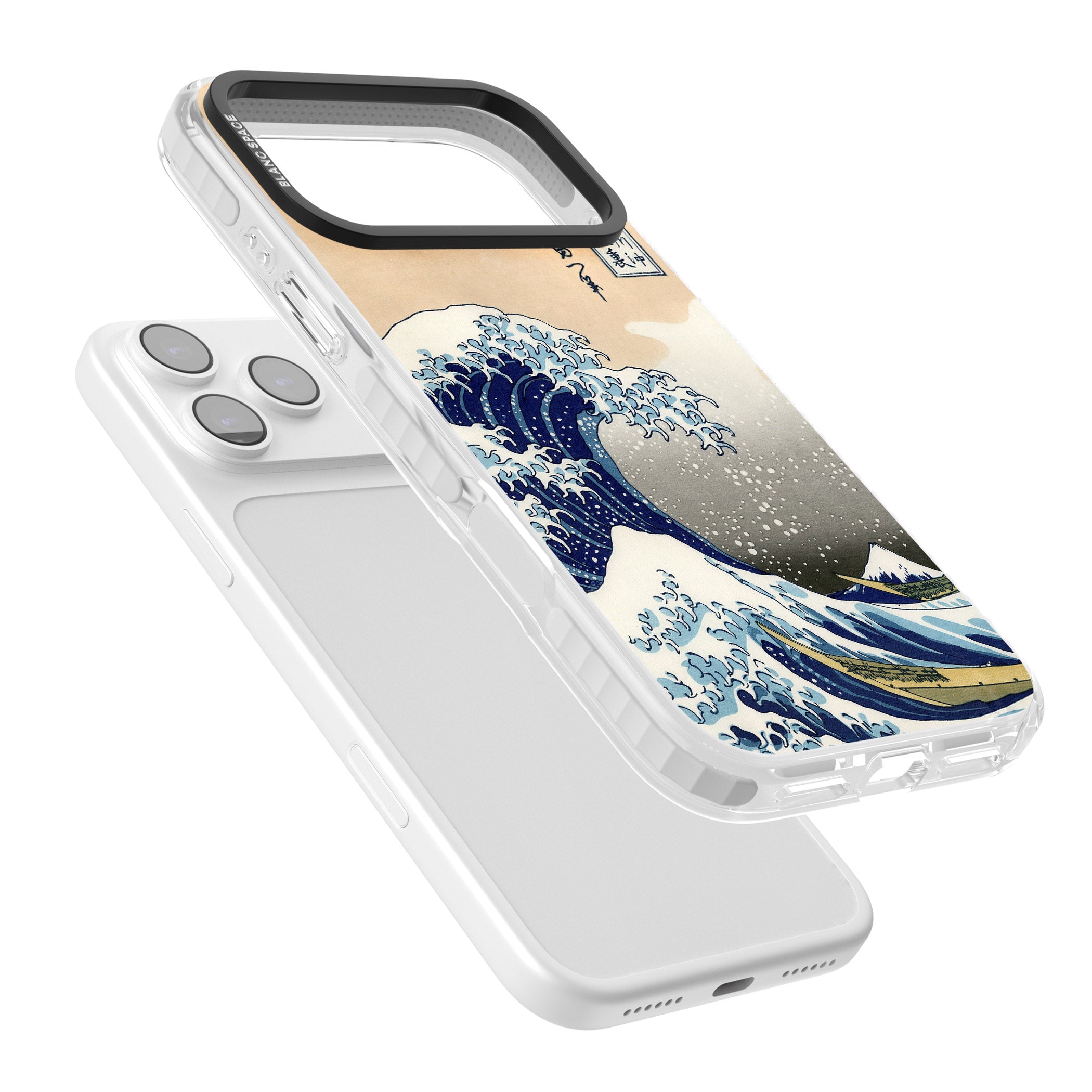 Great Wave iPhone 17 Pro Max Impact Clear Phone Case Colours