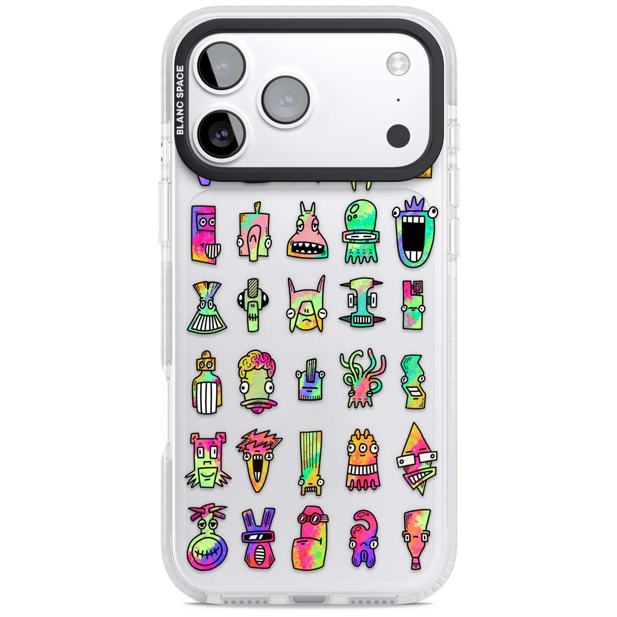 Splashy Friends iPhone 17 Pro Max Impact Clear Phone Case