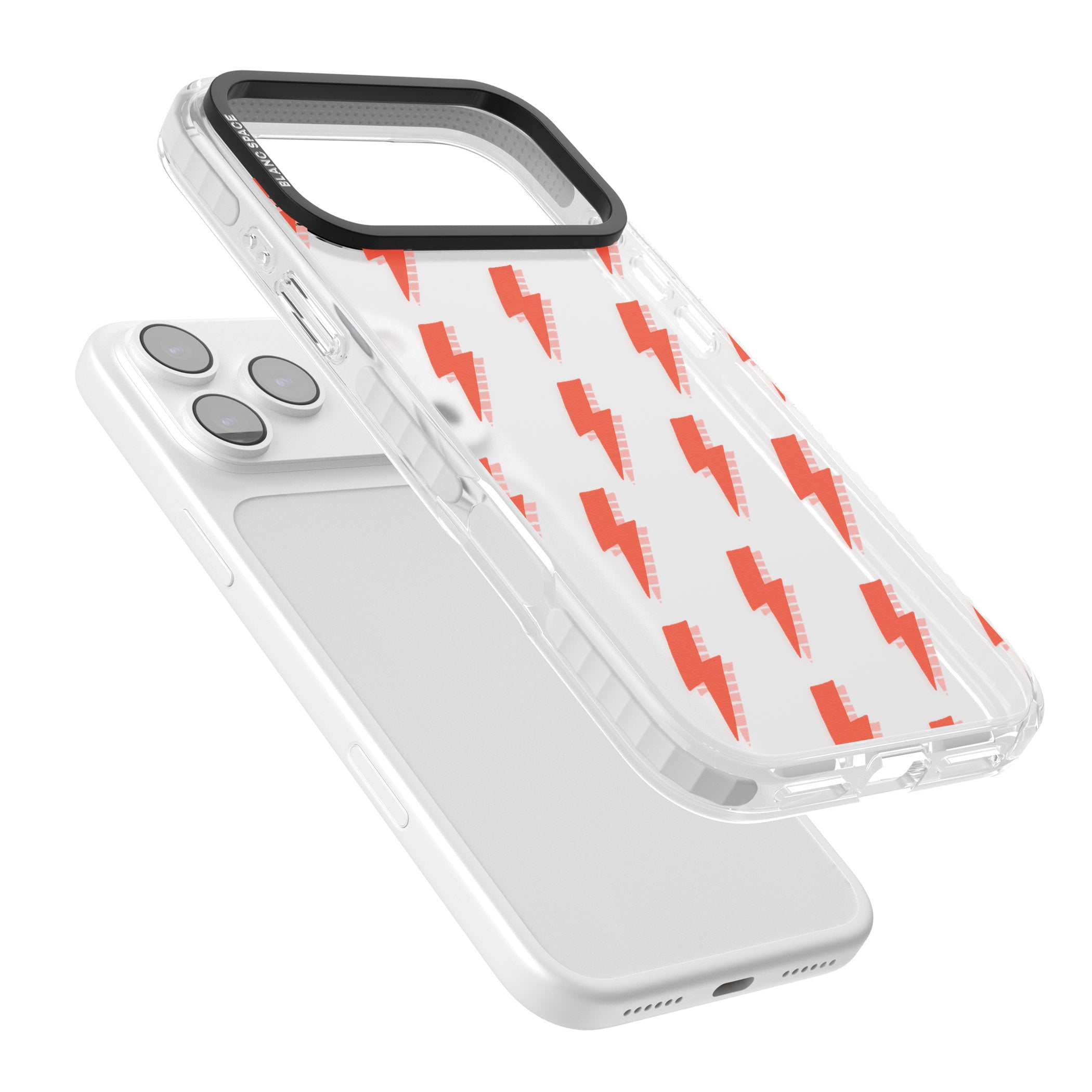 Pop Lightning iPhone 17 Pro Max Impact Clear Phone Case Colours