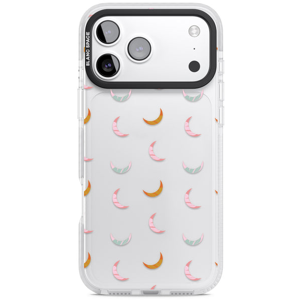 Colourful Crescent Moons
