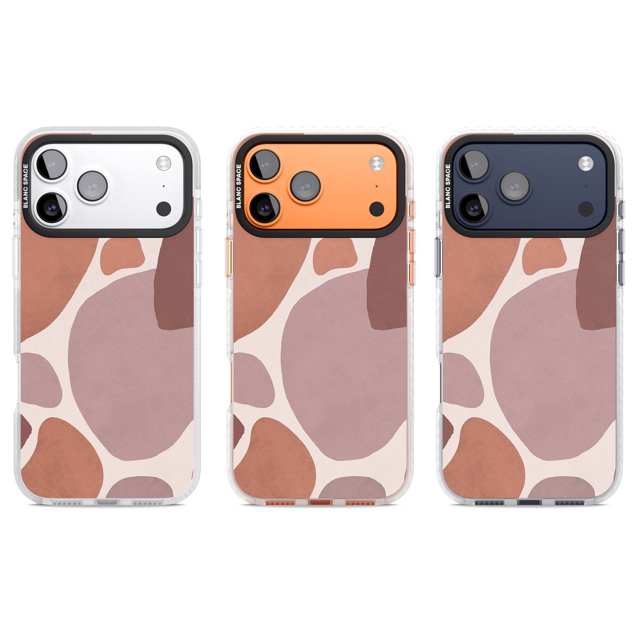 Terra Abstract iPhone 17 Pro Impact Pro Clear Phone Case APT Impact Protection