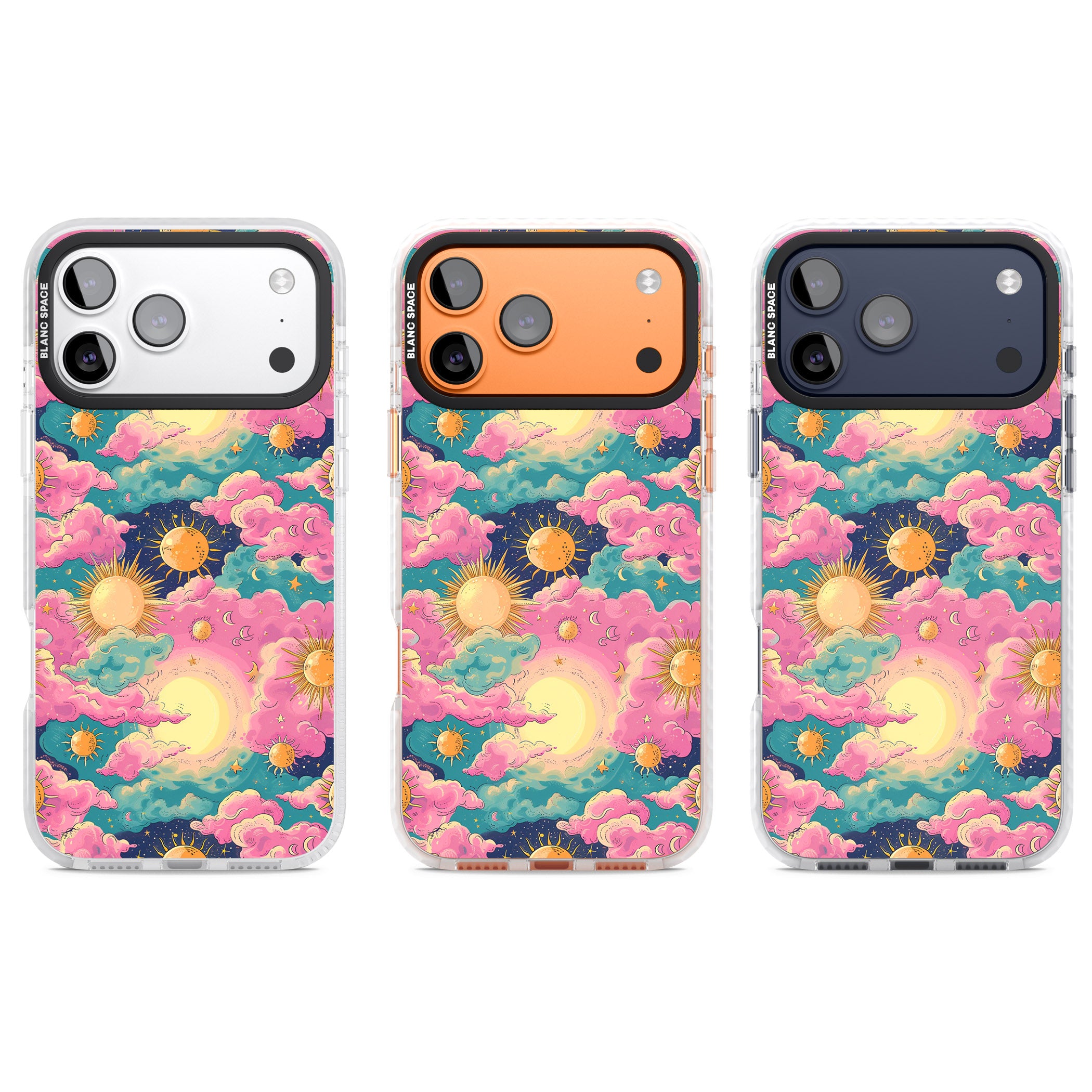 Starlight Clouds iPhone 17 Pro Impact Pro Clear Phone Case APT Impact Protection