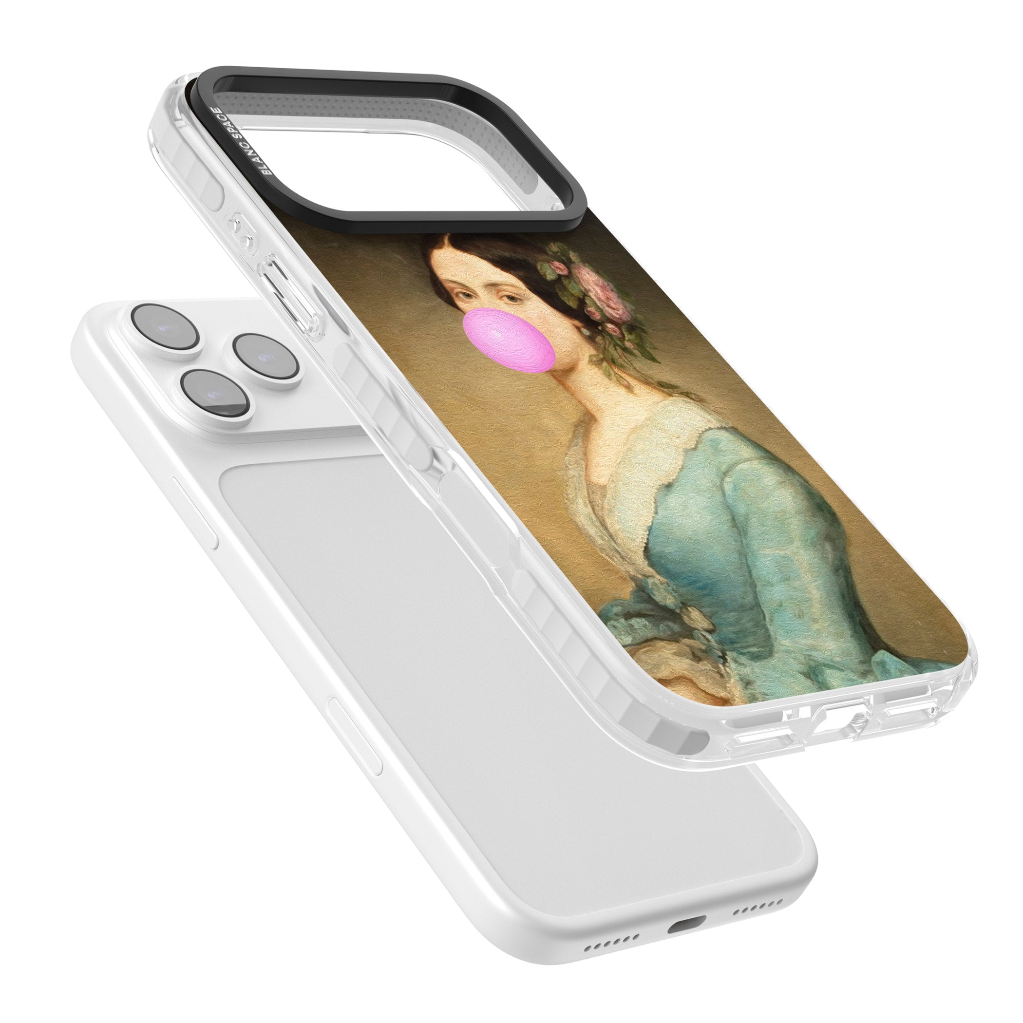 Bubblegum Renaissance iPhone 17 Pro Max Impact Pro Clear Phone Case Colours