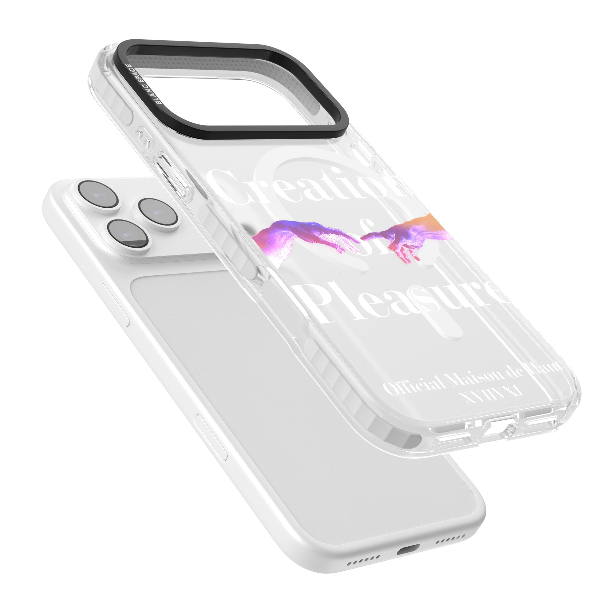 Creation Of Pleasure iPhone 17 Pro Max Impact Pro Clear Phone Case Colours