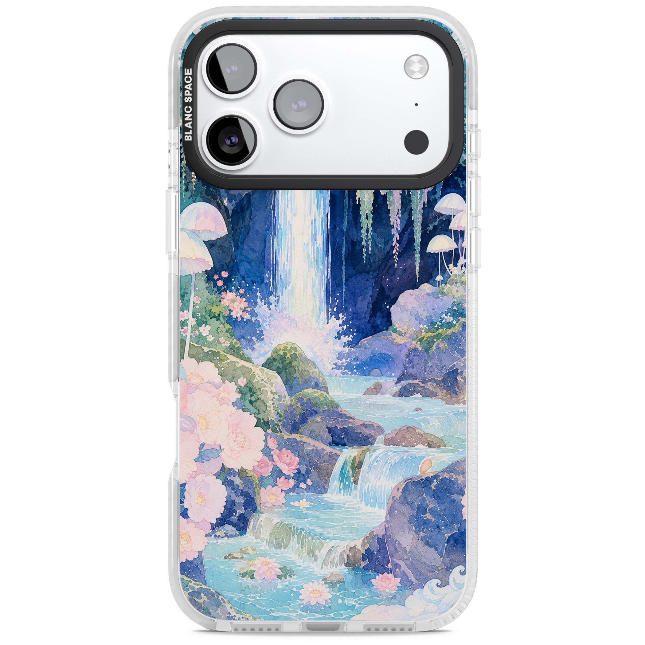 Mystic Waterfall art iPhone case | Impact Magsafe case for iPhone 17 Pro, iPhone 17 Pro Max