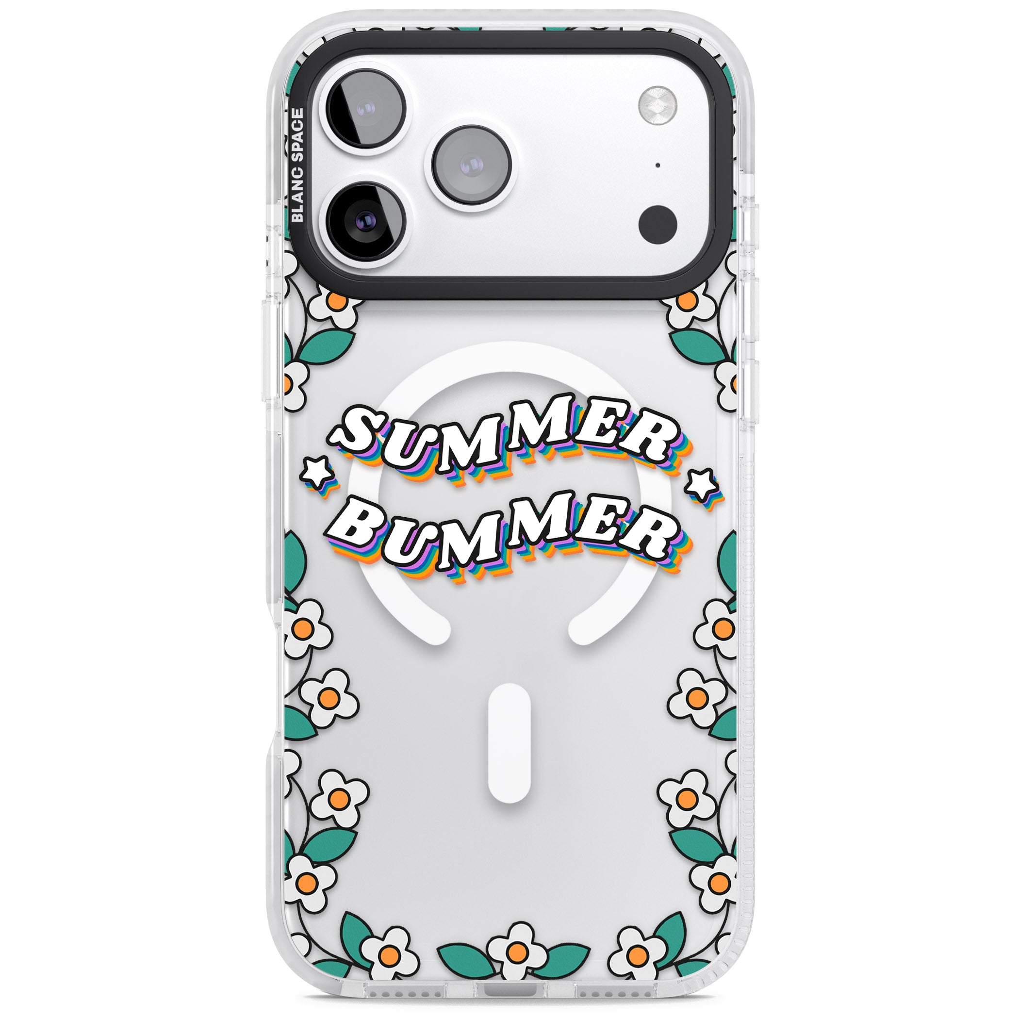 Summer Bummer iPhone 17 Pro Max Impact Pro Clear Phone Case