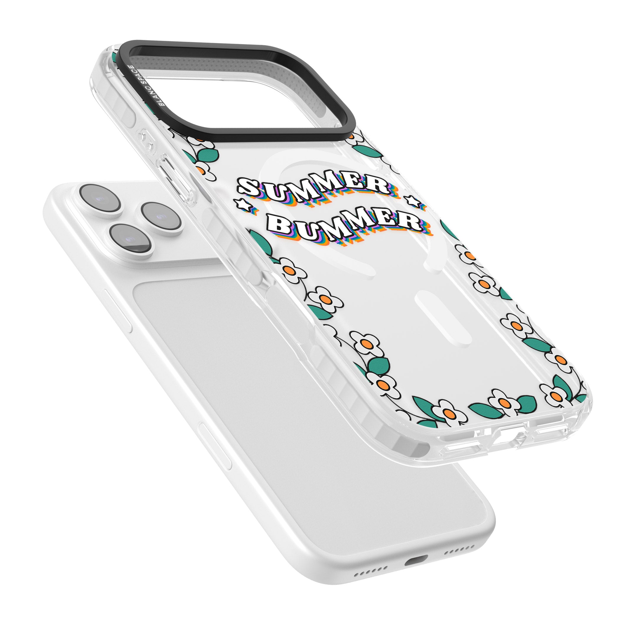 Summer Bummer iPhone 17 Pro Max Impact Pro Clear Phone Case Colours