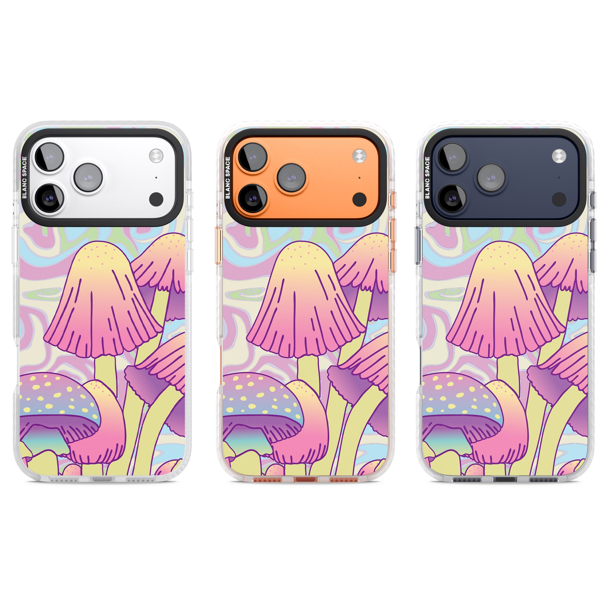 Shroomin' iPhone 17 Pro Impact Pro Clear Phone Case APT Impact Protection