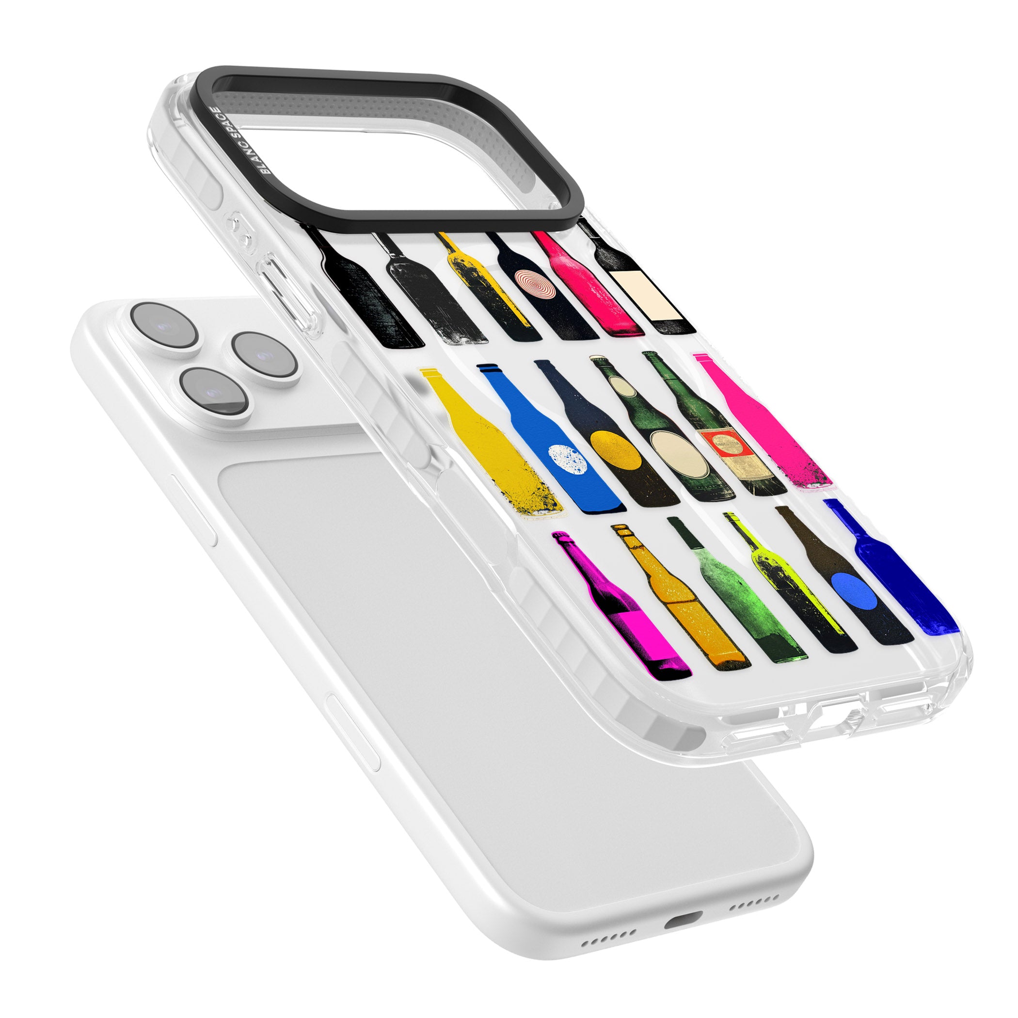 Glass Bottles iPhone 17 Pro Max Impact Pro Clear Phone Case Colours