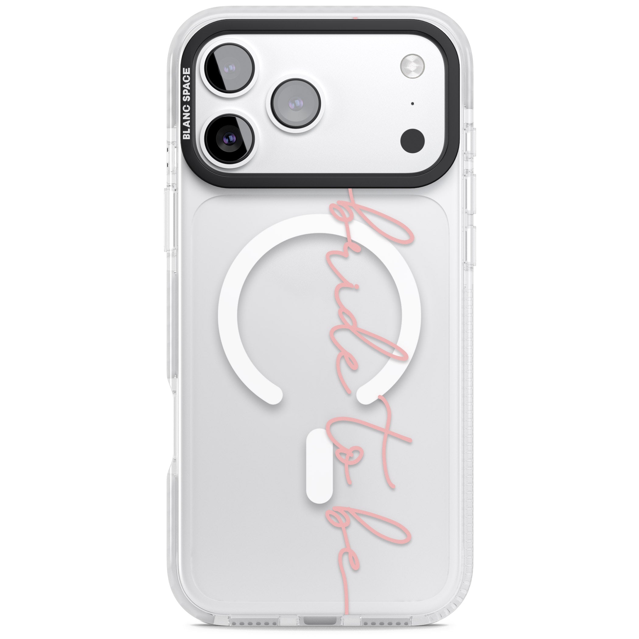 Bride To Be iPhone 17 Pro Max Impact Pro Clear Phone Case