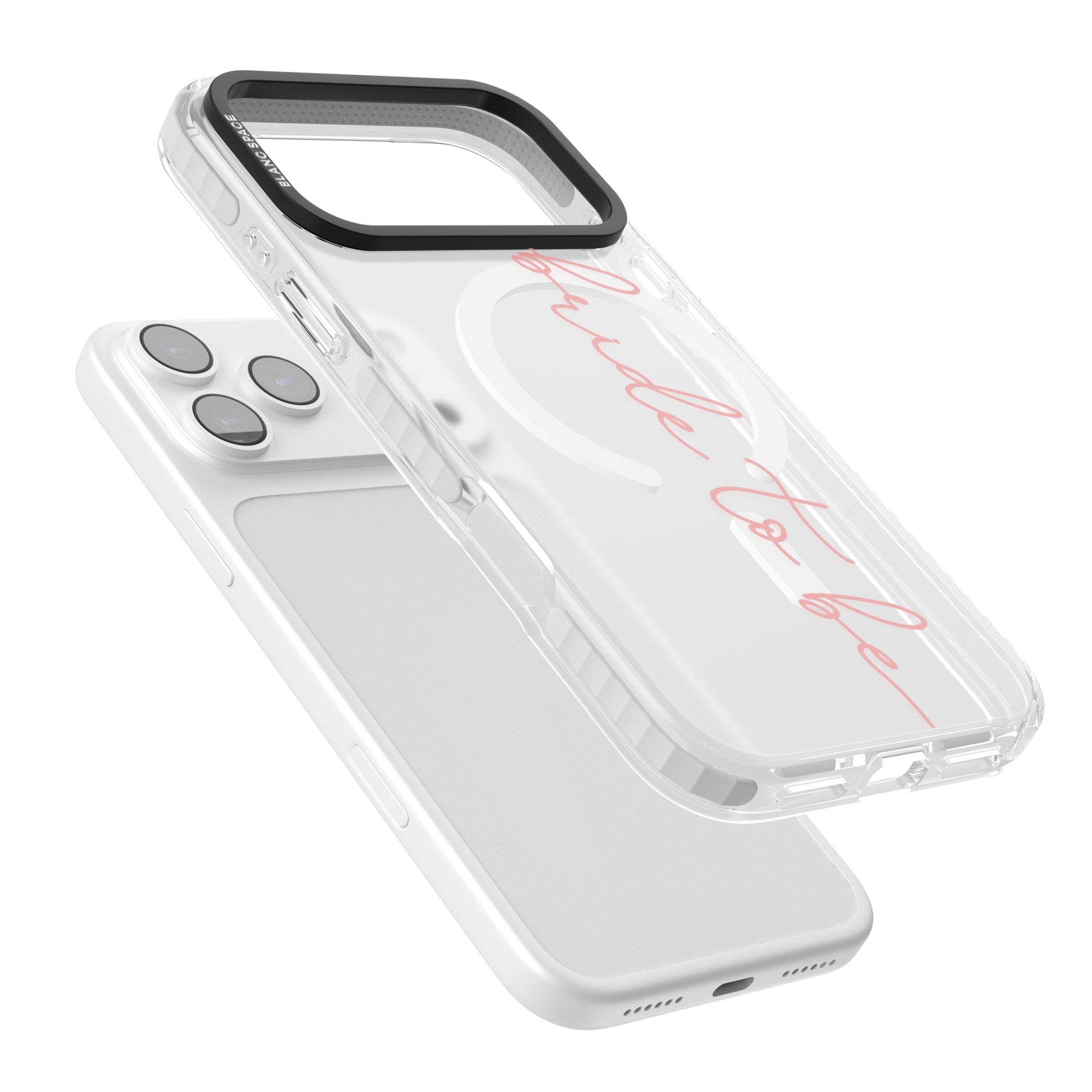 Bride To Be iPhone 17 Pro Max Impact Pro Clear Phone Case Colours
