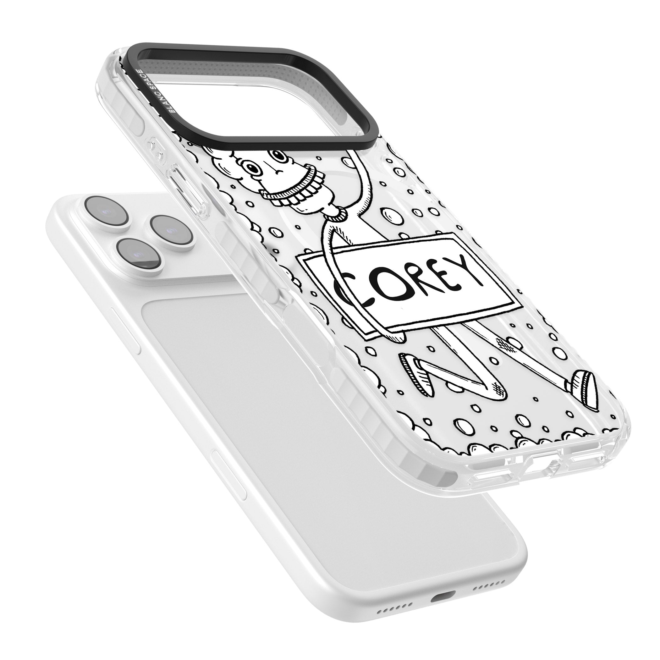 Personalised Banner Boy iPhone 17 Pro Max Impact Pro Clear Phone Case Colours