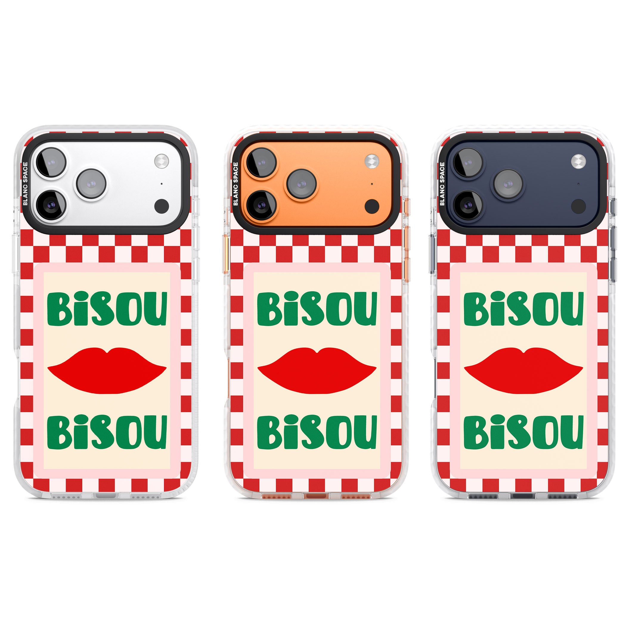 Bisou iPhone 17 Pro Impact Pro Clear Phone Case APT Impact Protection