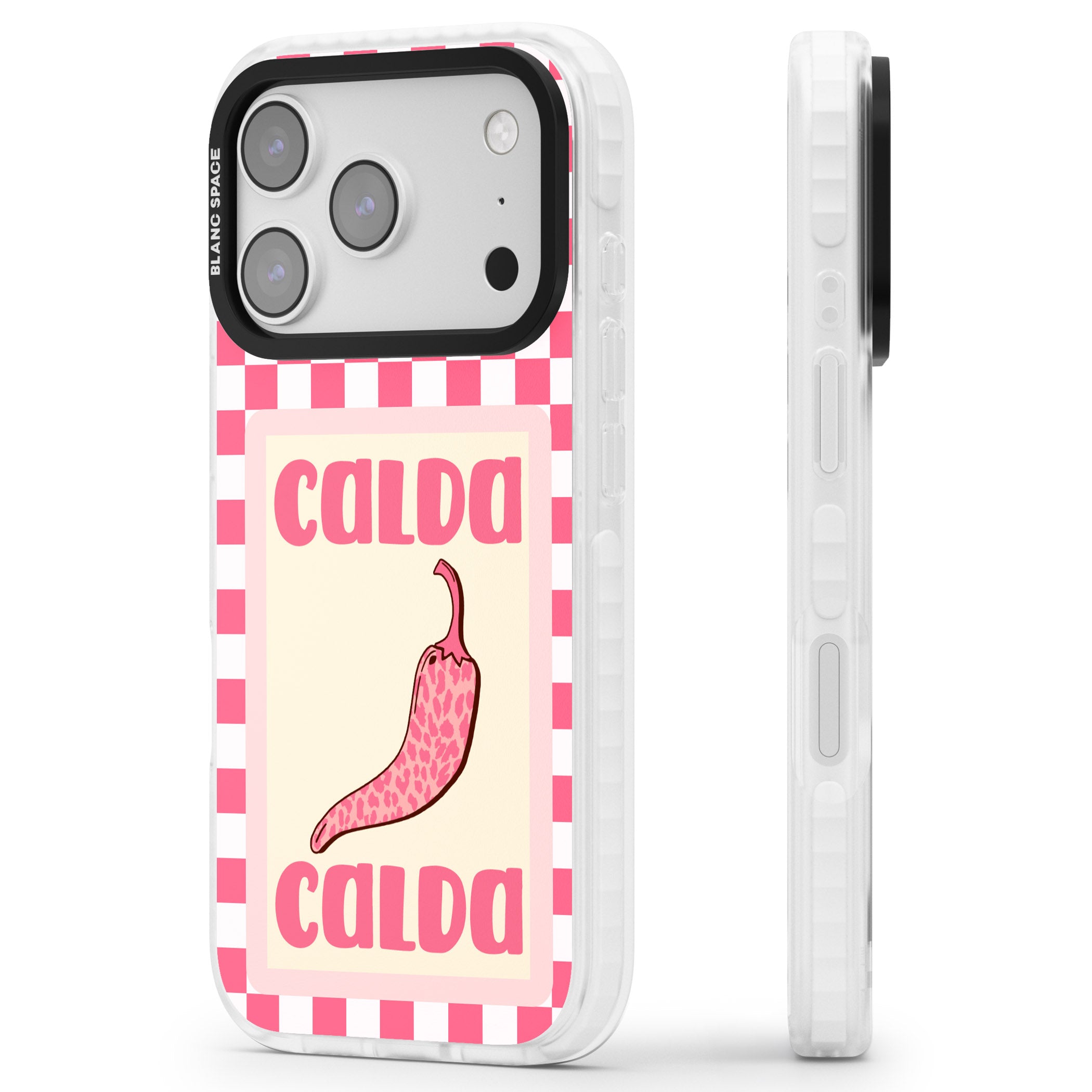 Calda iPhone 17 Pro Max Impact Pro Clear Phone Case Side Profile
