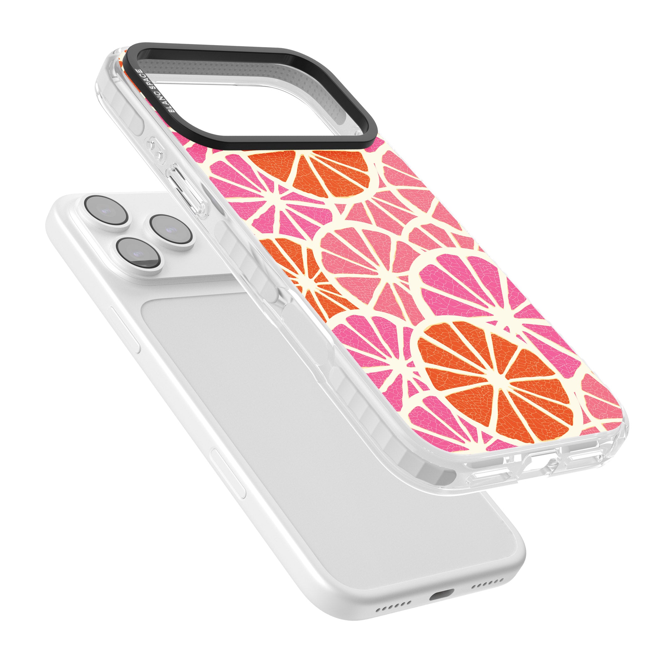 Citrus Slices iPhone 17 Pro Max Impact Pro Clear Phone Case Colours