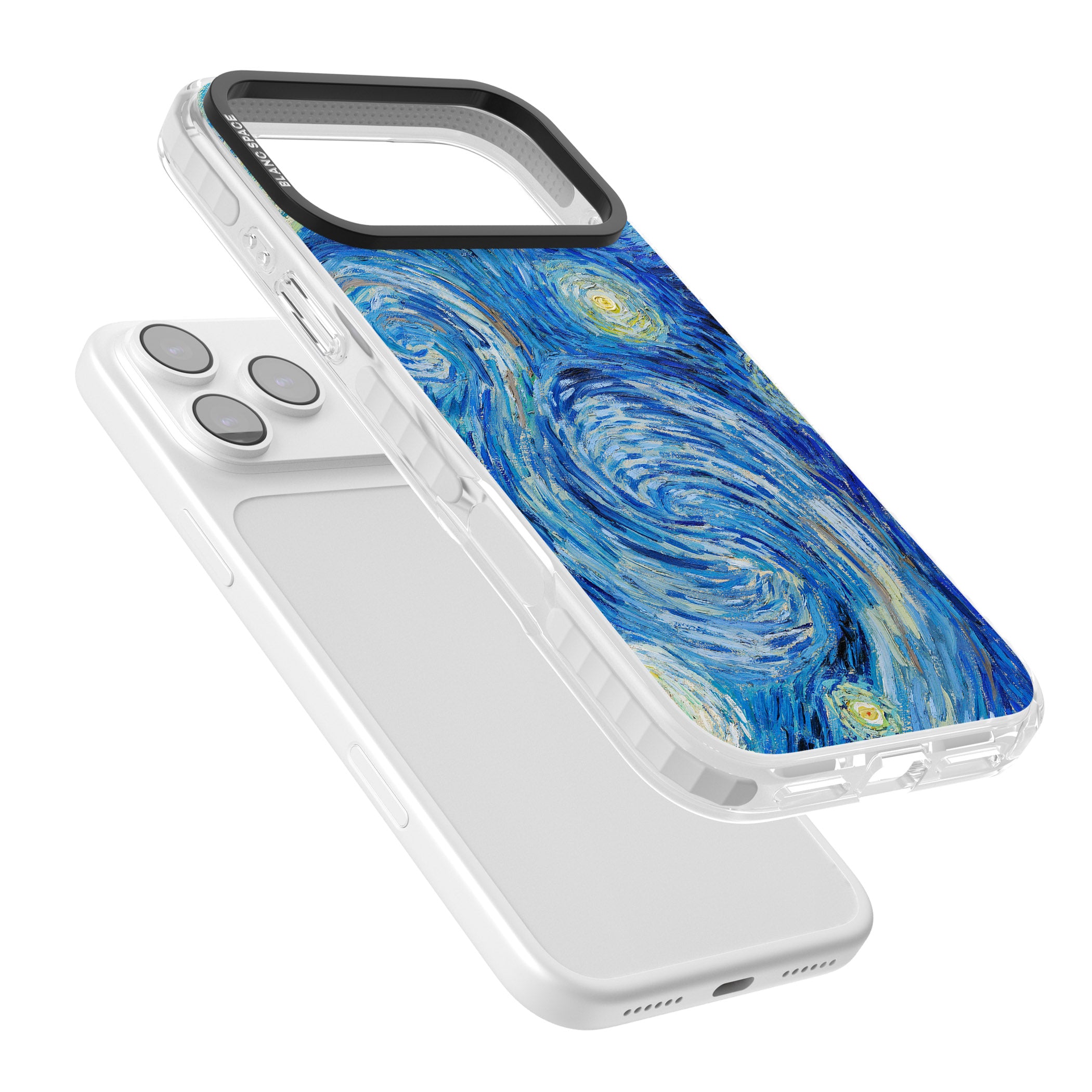 The Starry Night By Vincent Van Gogh iPhone 17 Pro Max Impact Pro Clear Phone Case Colours