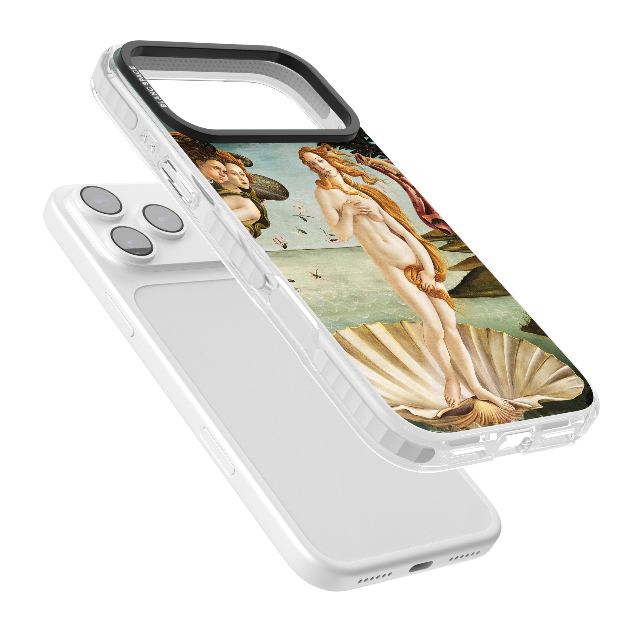 The Birth of Venus - Sandro Botticelli iPhone 17 Pro Max Impact Pro Clear Phone Case Colours