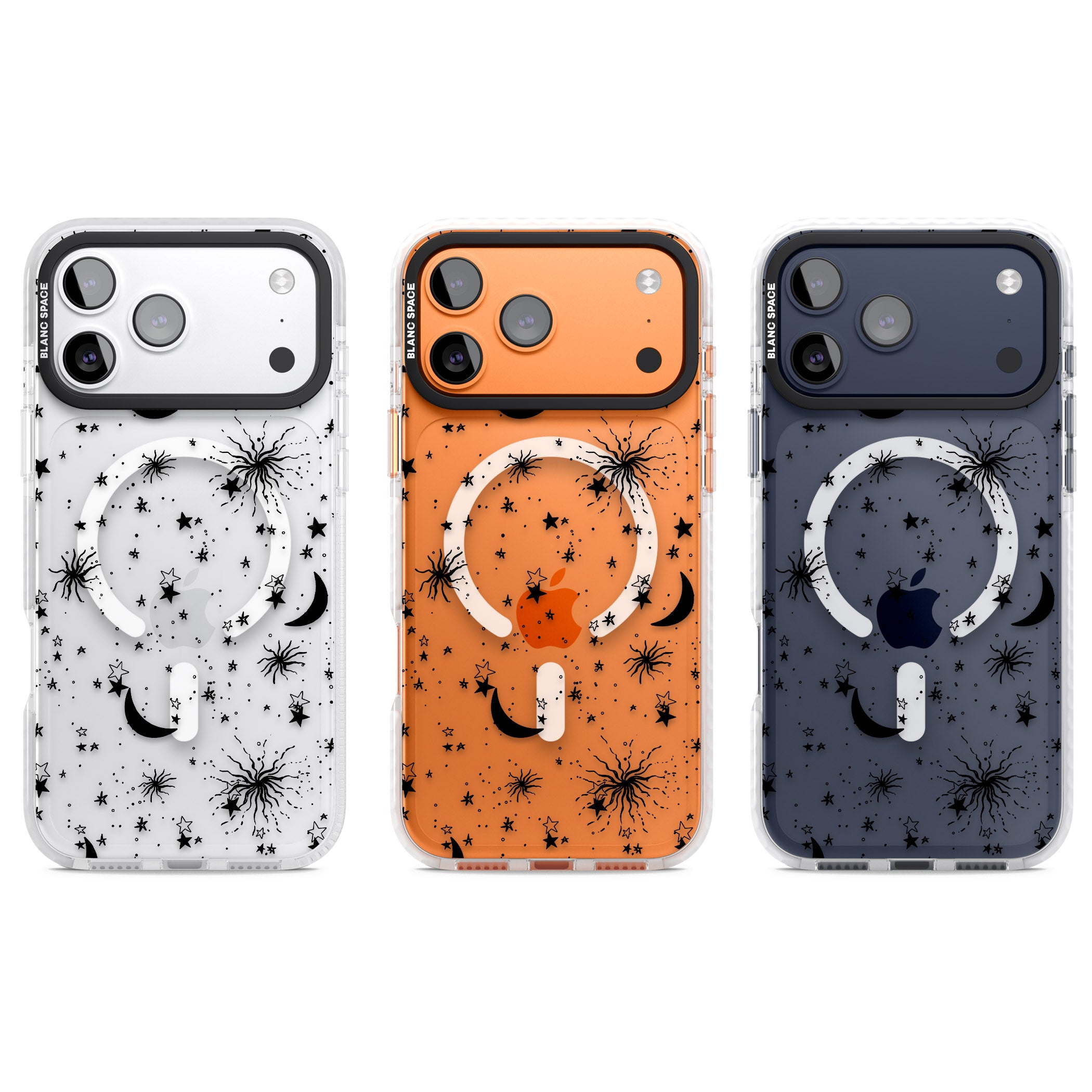 Celestial Night iPhone 17 Pro Impact Pro Clear Phone Case APT Impact Protection