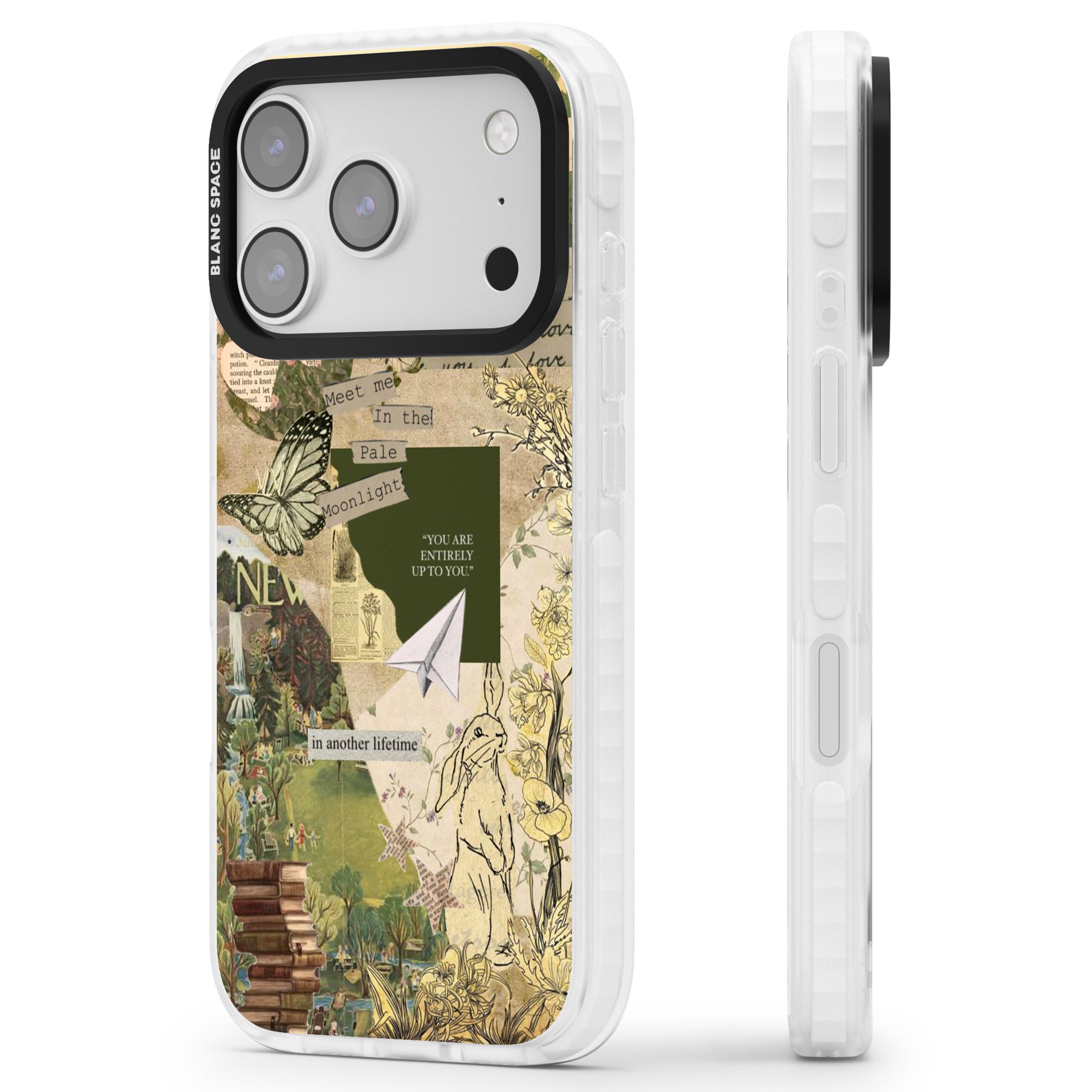 Country Wonderland iPhone 17 Pro Max Impact Pro Clear Phone Case Side Profile