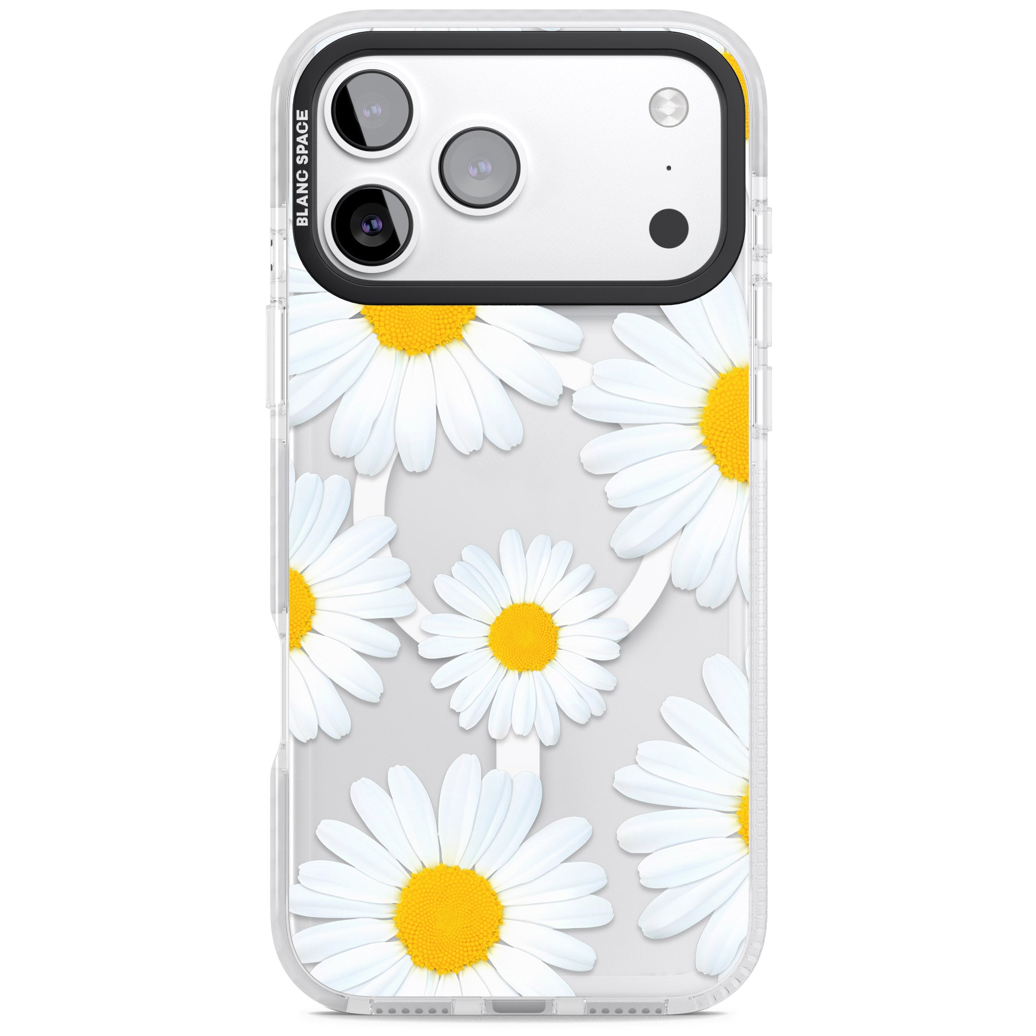 Summer Daisy iPhone 17 Pro Max Impact Pro Clear Phone Case