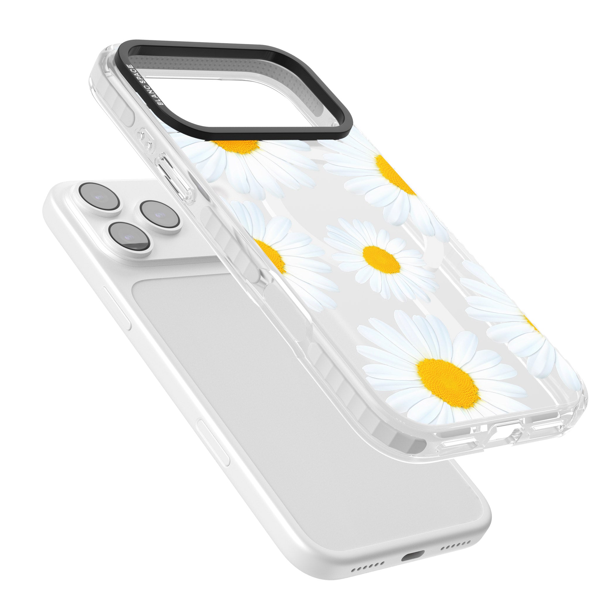 Summer Daisy iPhone 17 Pro Max Impact Pro Clear Phone Case Colours