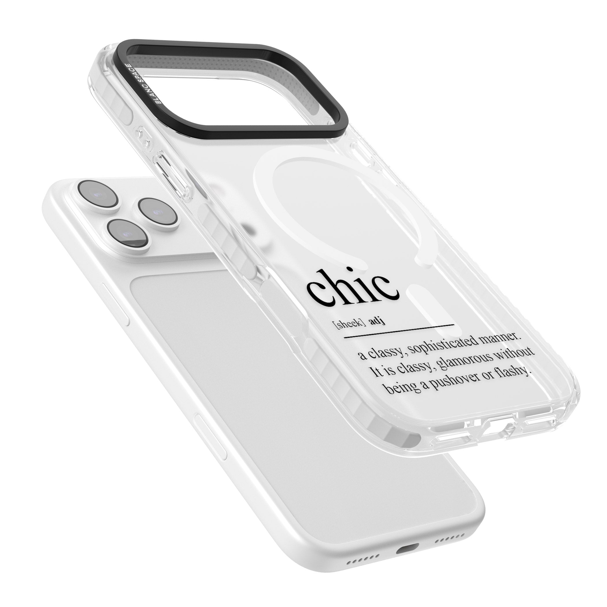 Chic iPhone 17 Pro Max Impact Pro Clear Phone Case Colours
