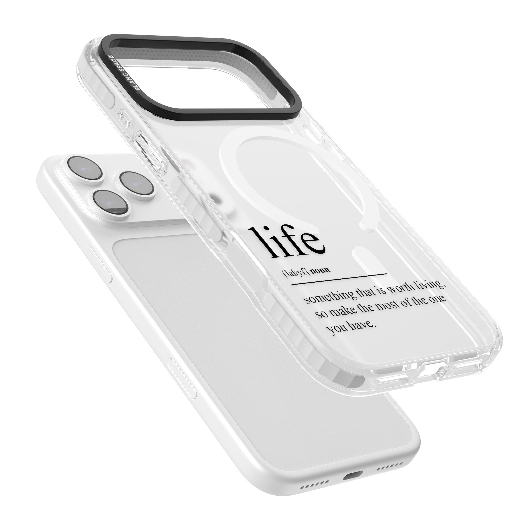 Life iPhone 17 Pro Max Impact Pro Clear Phone Case Colours