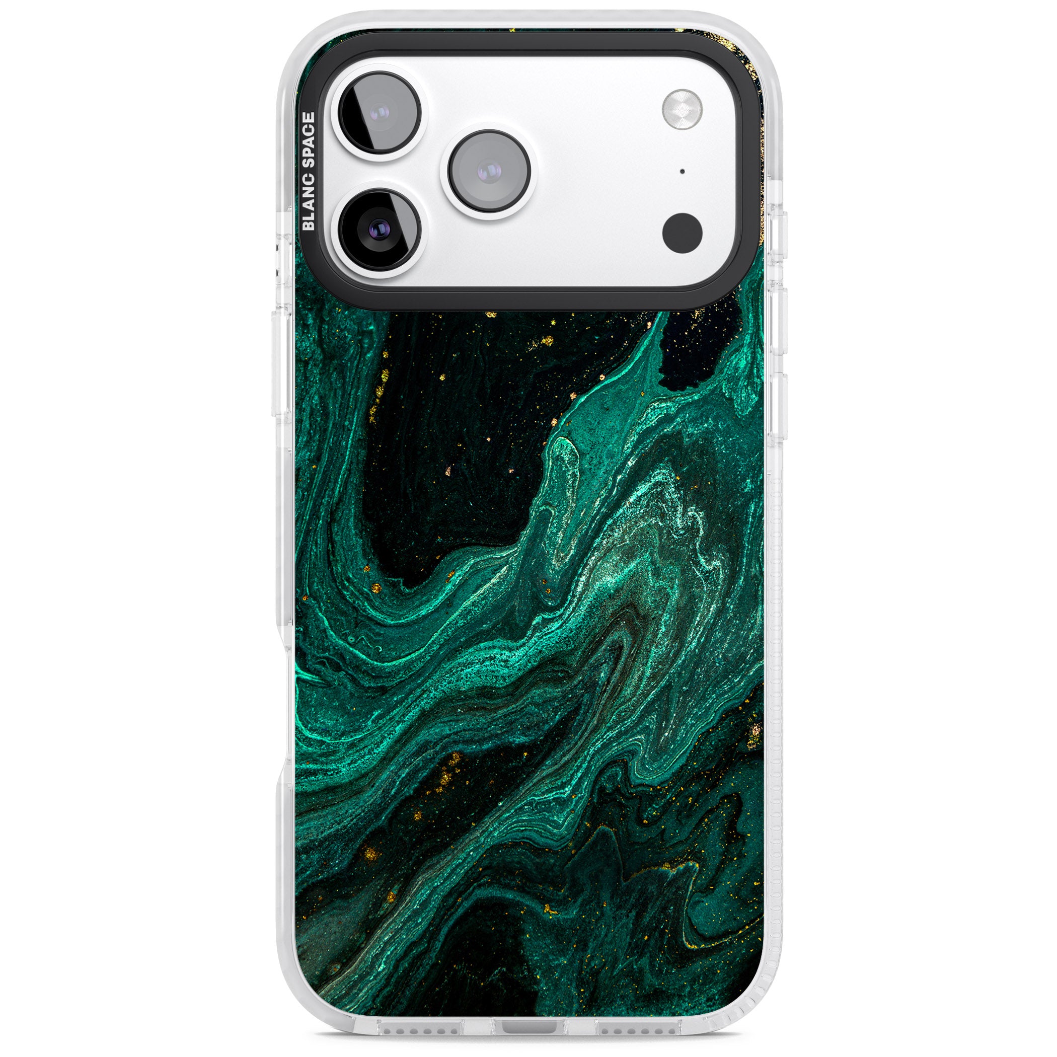 Emerald Lagoon iPhone 17 Pro Max Impact Pro Clear Phone Case