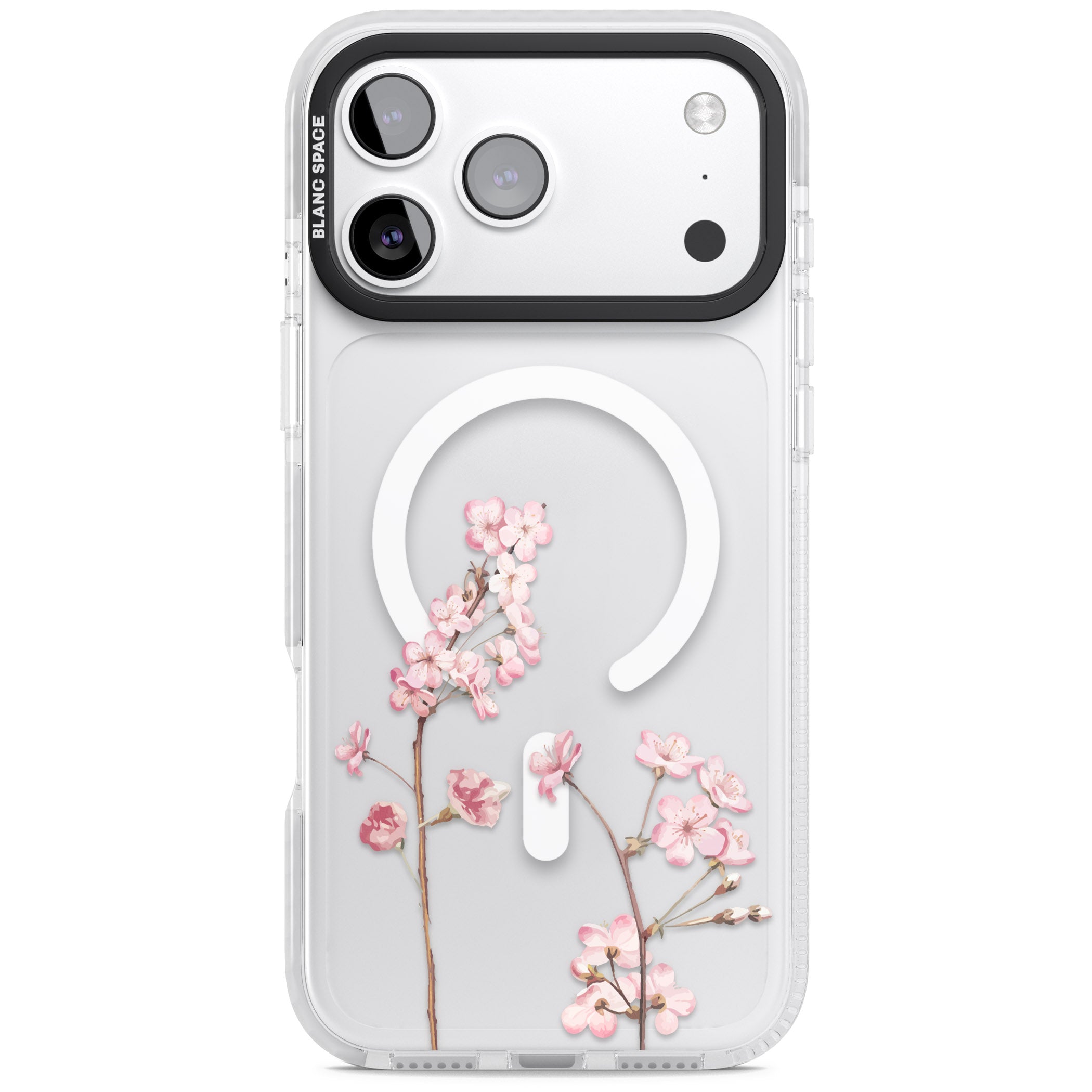 Blossom Flower iPhone 17 Pro Max Impact Pro Clear Phone Case