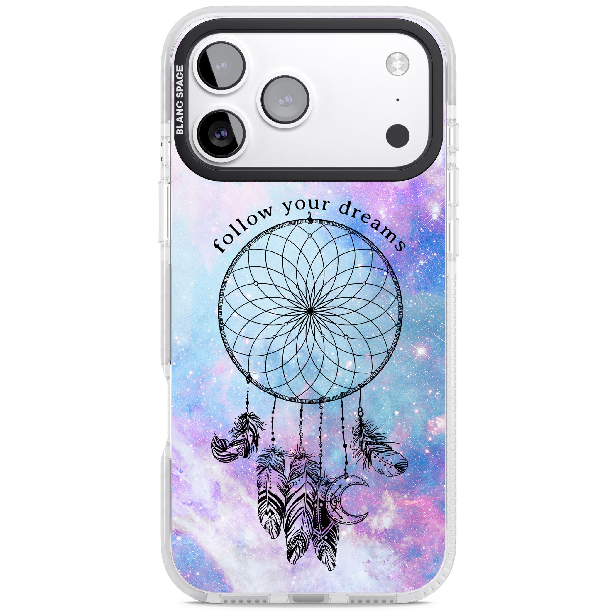 Galaxy Dreamcatcher iPhone 17 Pro Max Impact Pro Clear Phone Case