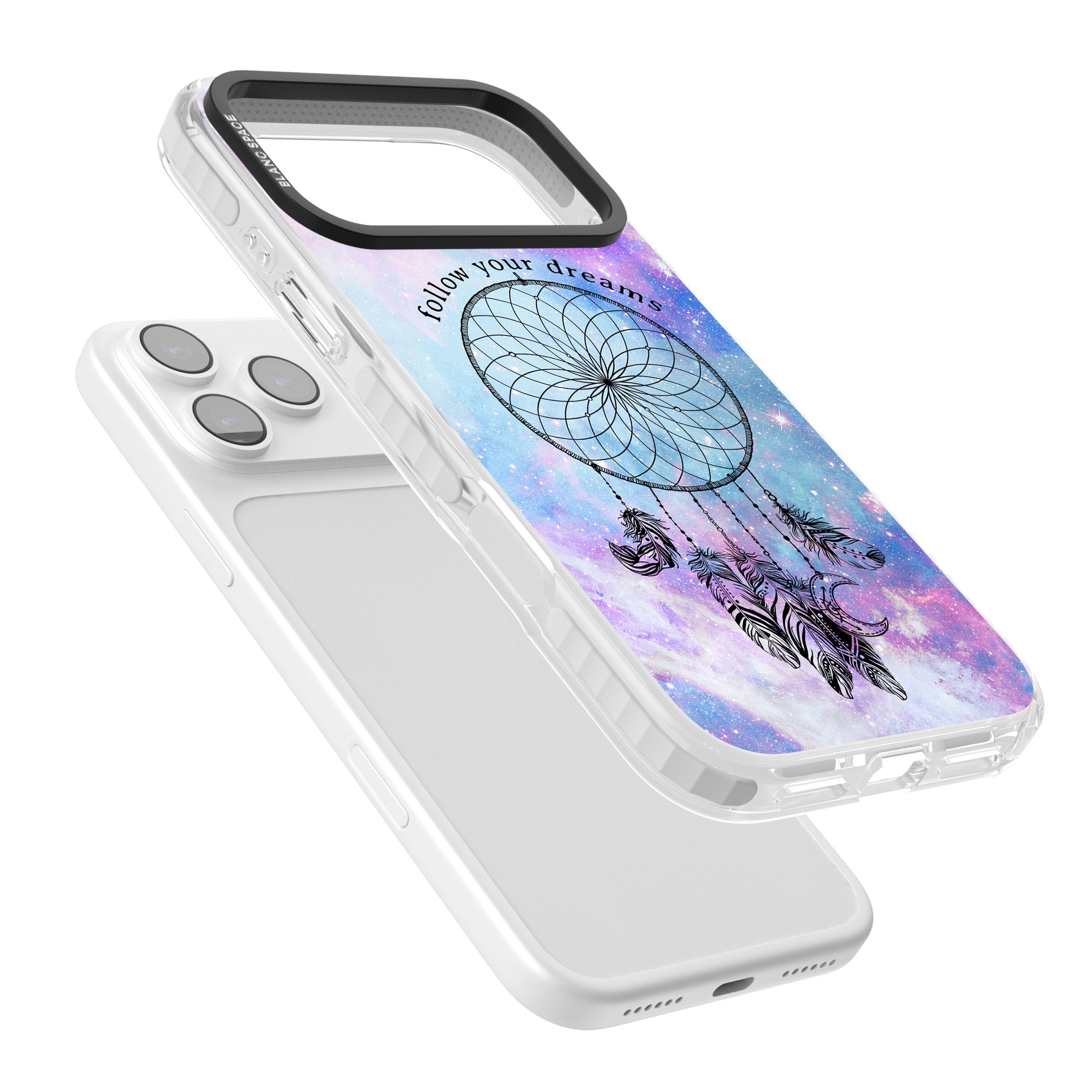 Galaxy Dreamcatcher iPhone 17 Pro Max Impact Pro Clear Phone Case Colours