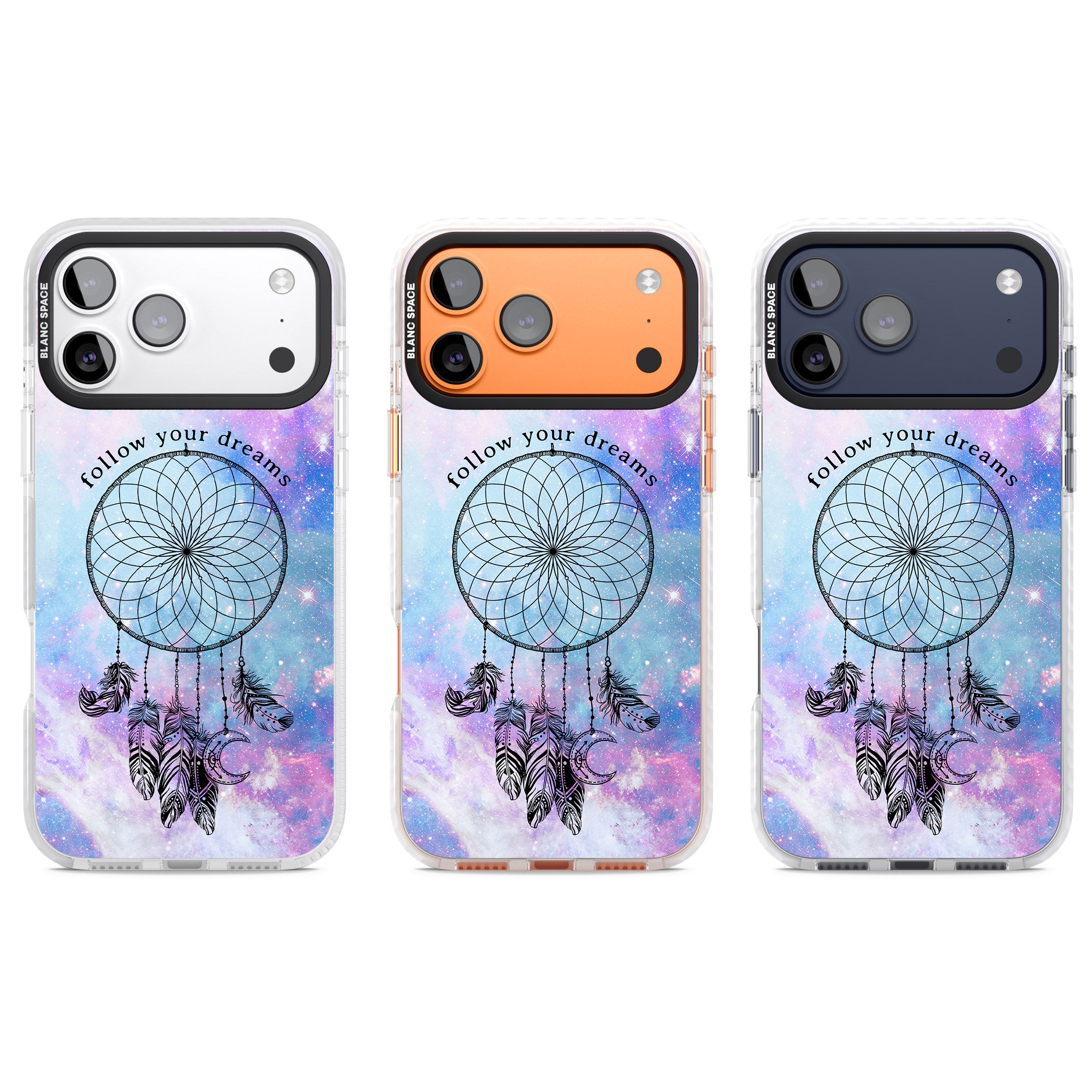 Galaxy Dreamcatcher iPhone 17 Pro Impact Pro Clear Phone Case APT Impact Protection