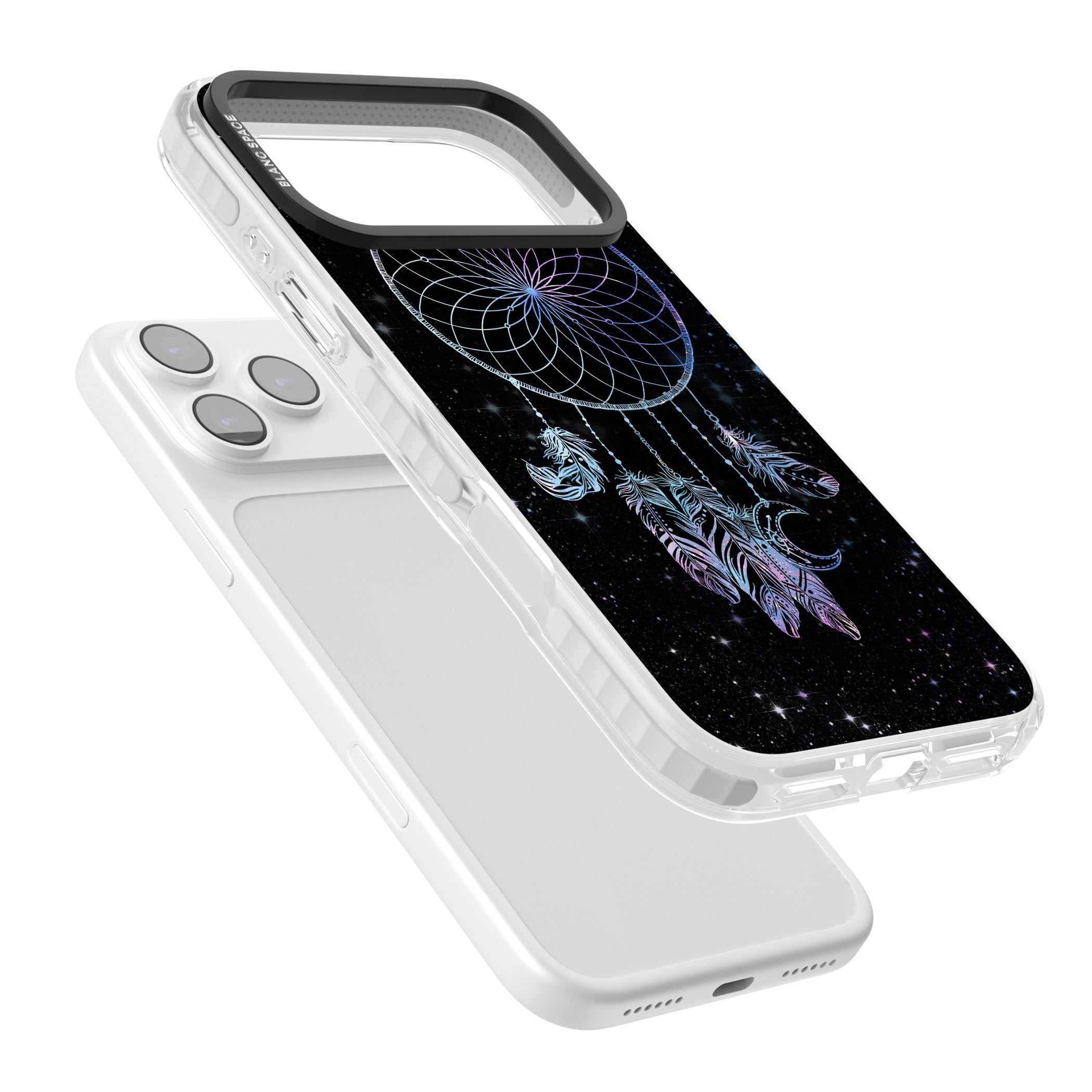Dreamcatcher Galaxy iPhone 17 Pro Max Impact Pro Clear Phone Case Colours
