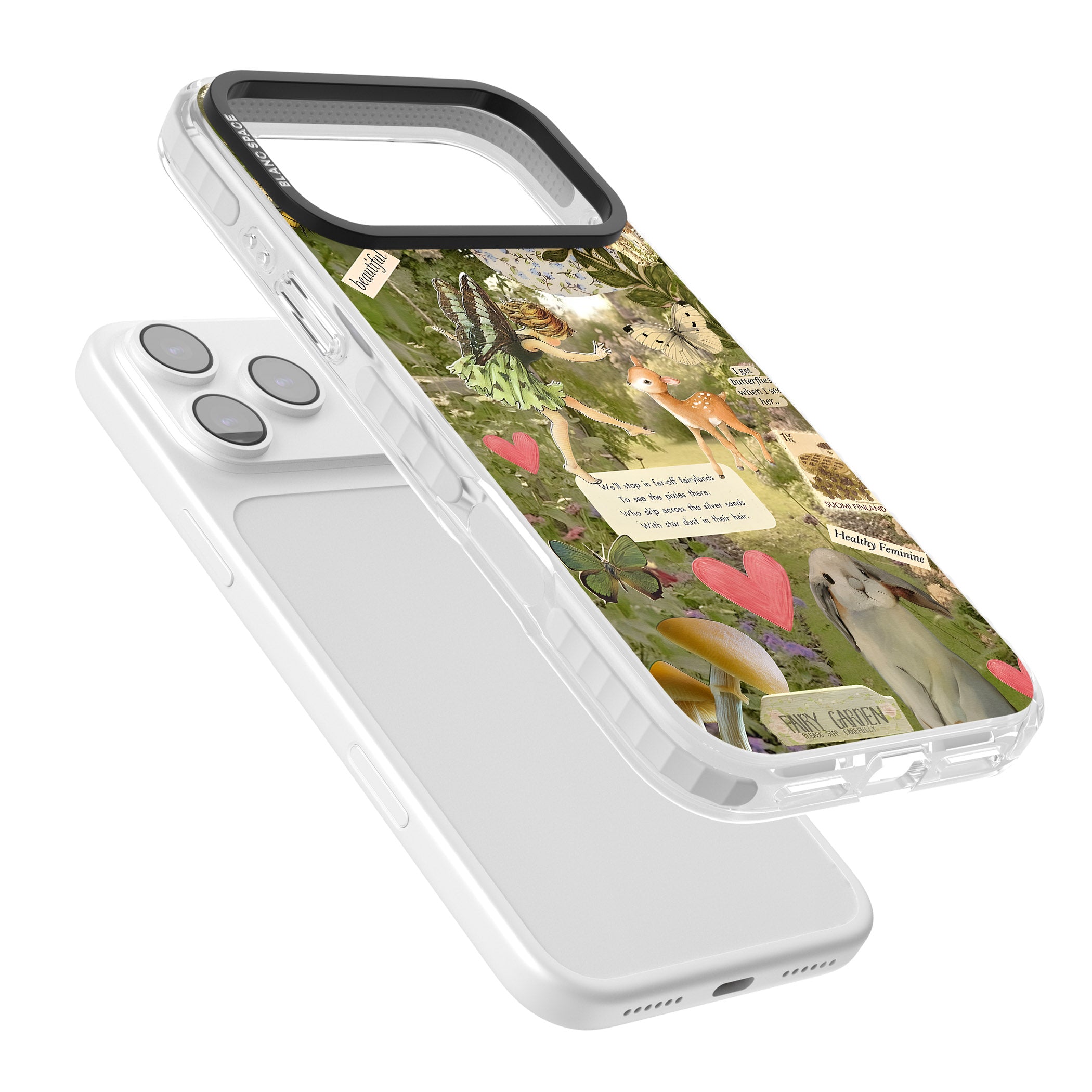 Soft Fairy iPhone 17 Pro Max Impact Pro Clear Phone Case Colours