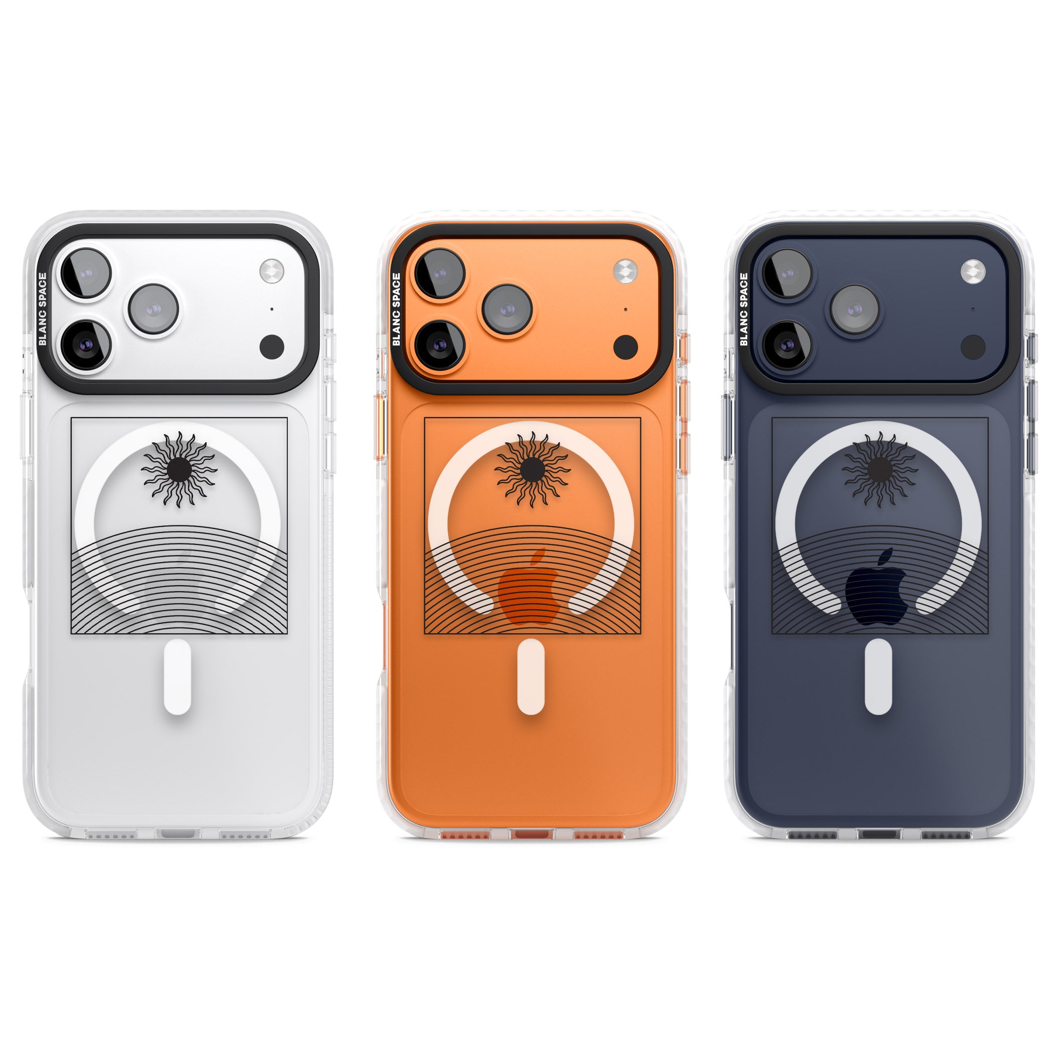 Cosmic Radiance iPhone 17 Pro Impact Pro Clear Phone Case APT Impact Protection