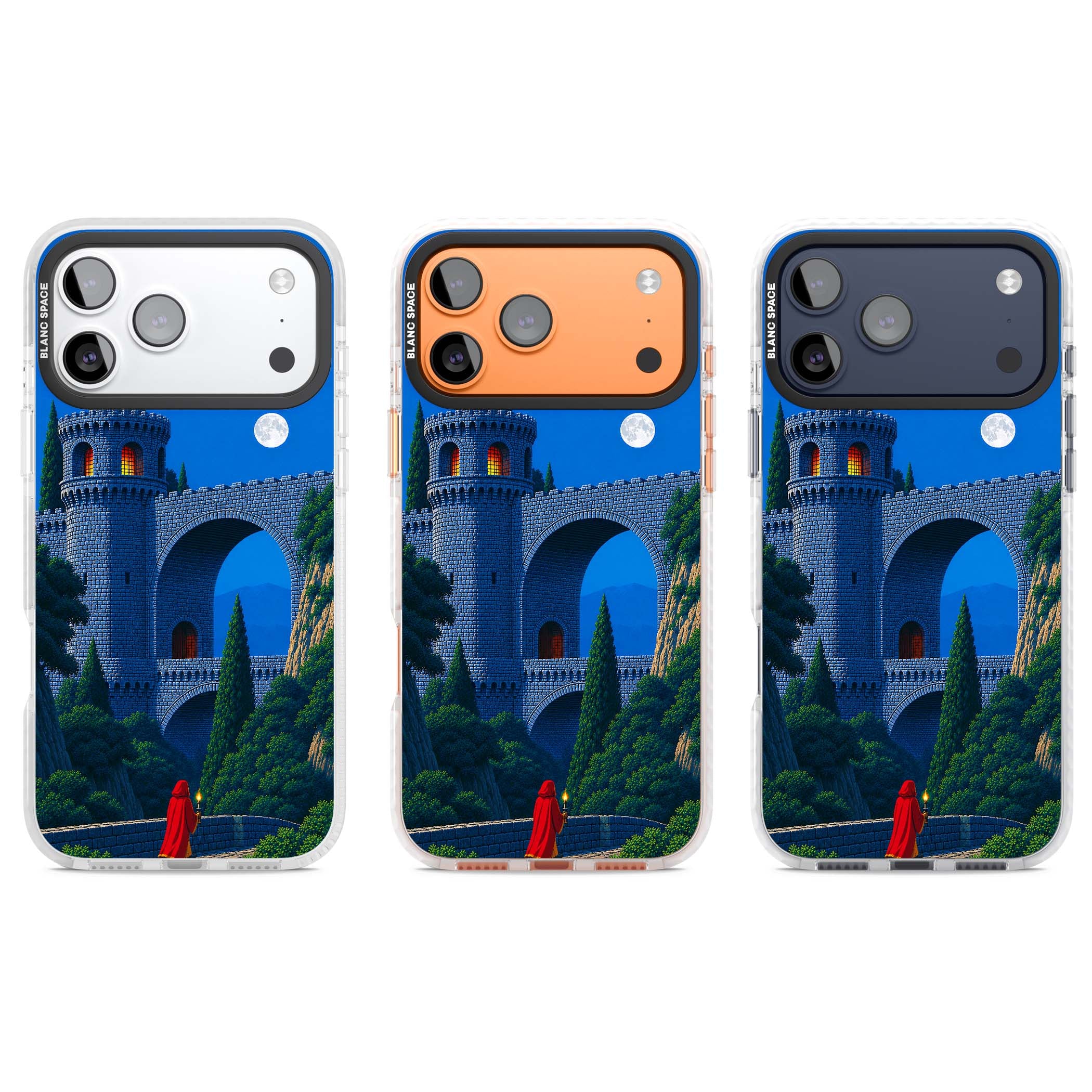 Castle Walls art iPhone case | Impact Magsafe case for iPhone 17 Pro, iPhone 17 Pro Max