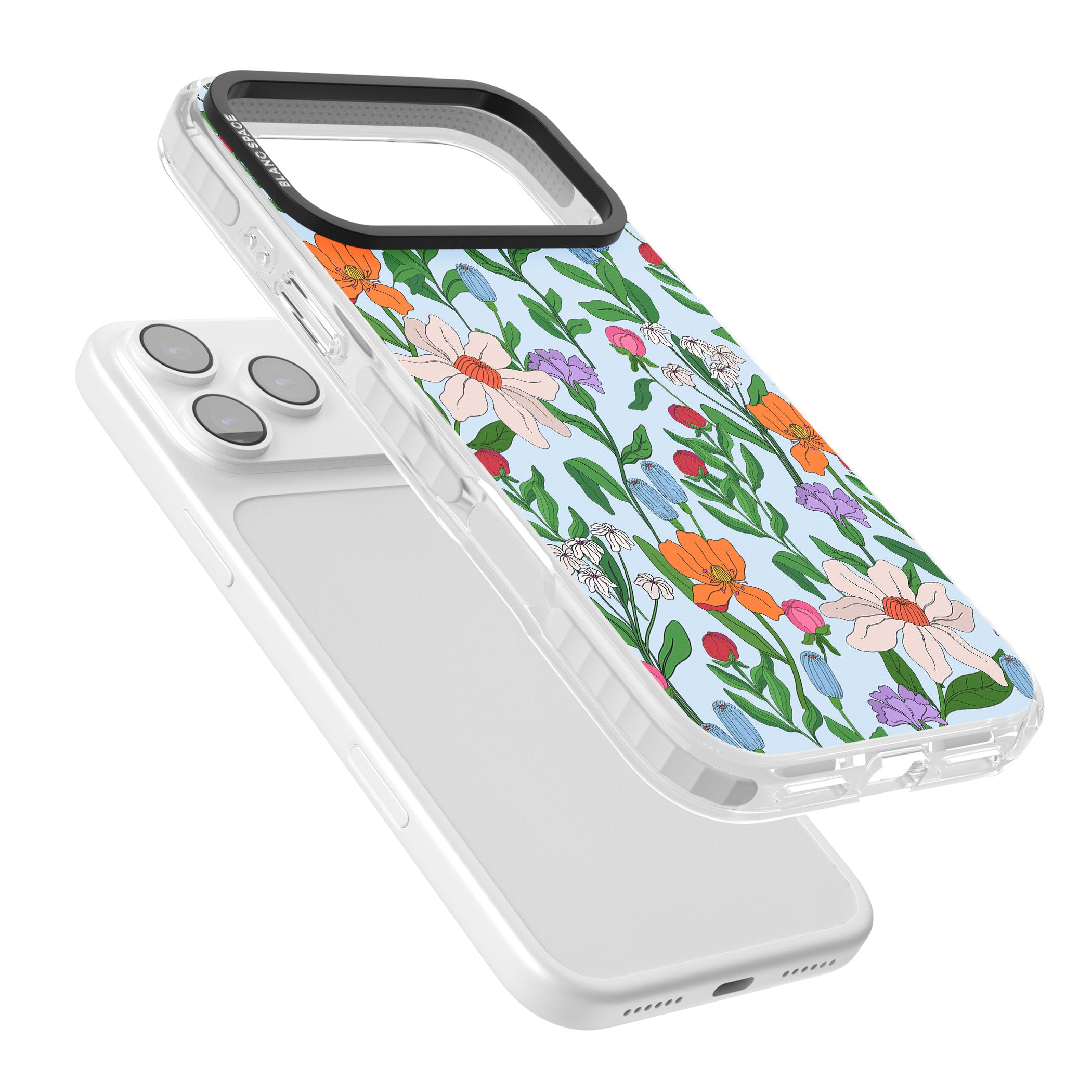 Full Bloom Background iPhone 17 Pro Max Impact Pro Clear Phone Case Colours