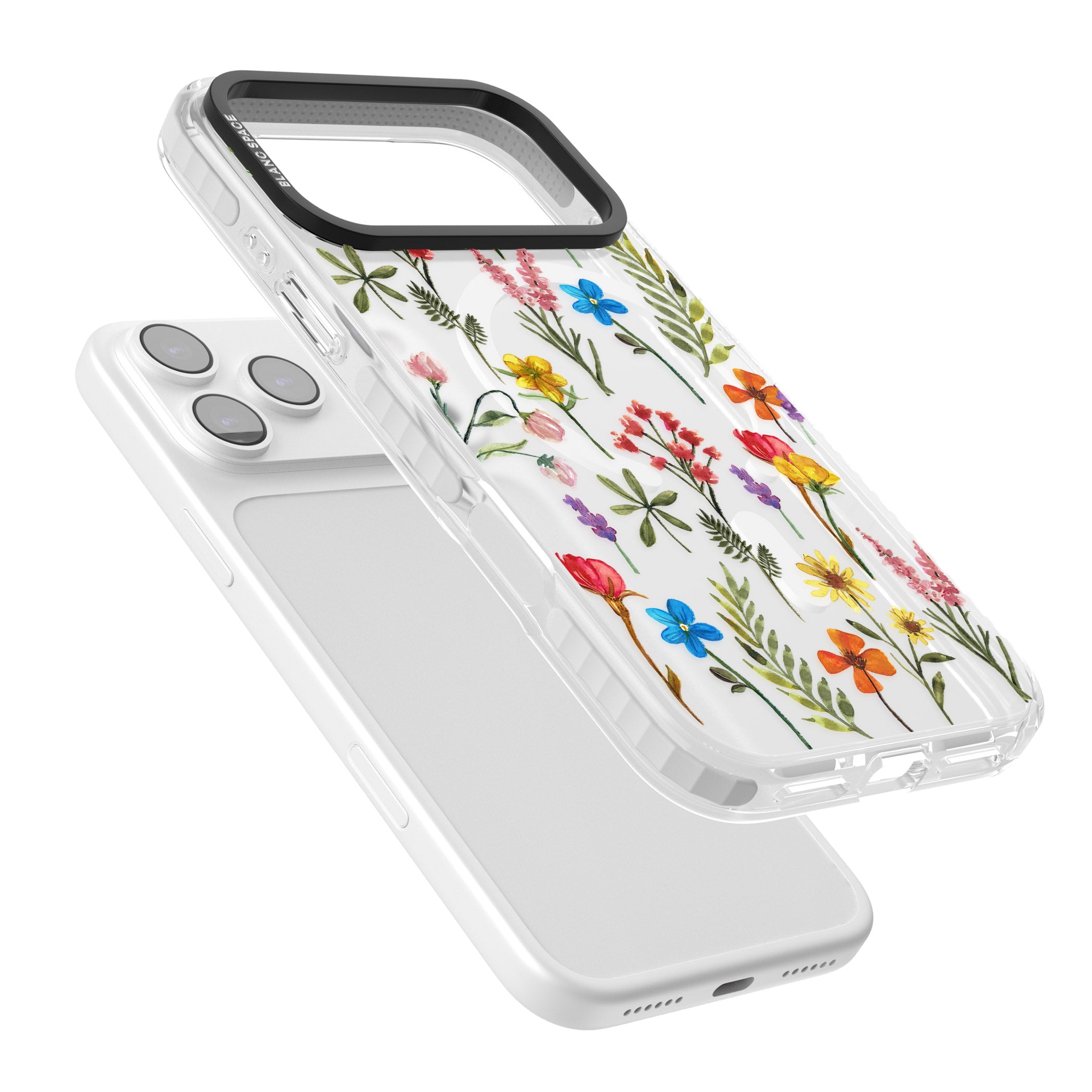 Spring Botanicals iPhone 17 Pro Max Impact Pro Clear Phone Case Colours
