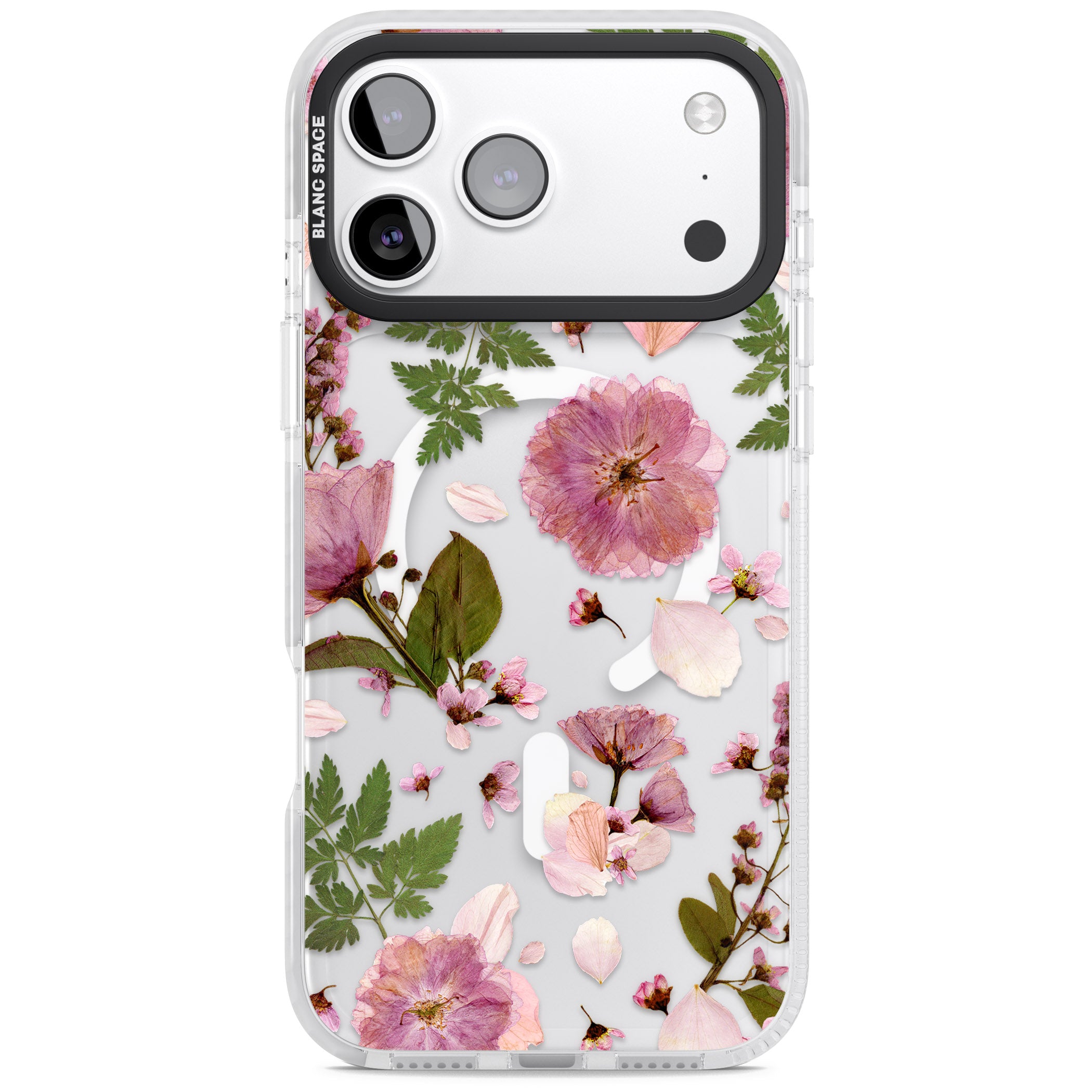 Blossom Bouquet iPhone 17 Pro Max Impact Pro Clear Phone Case