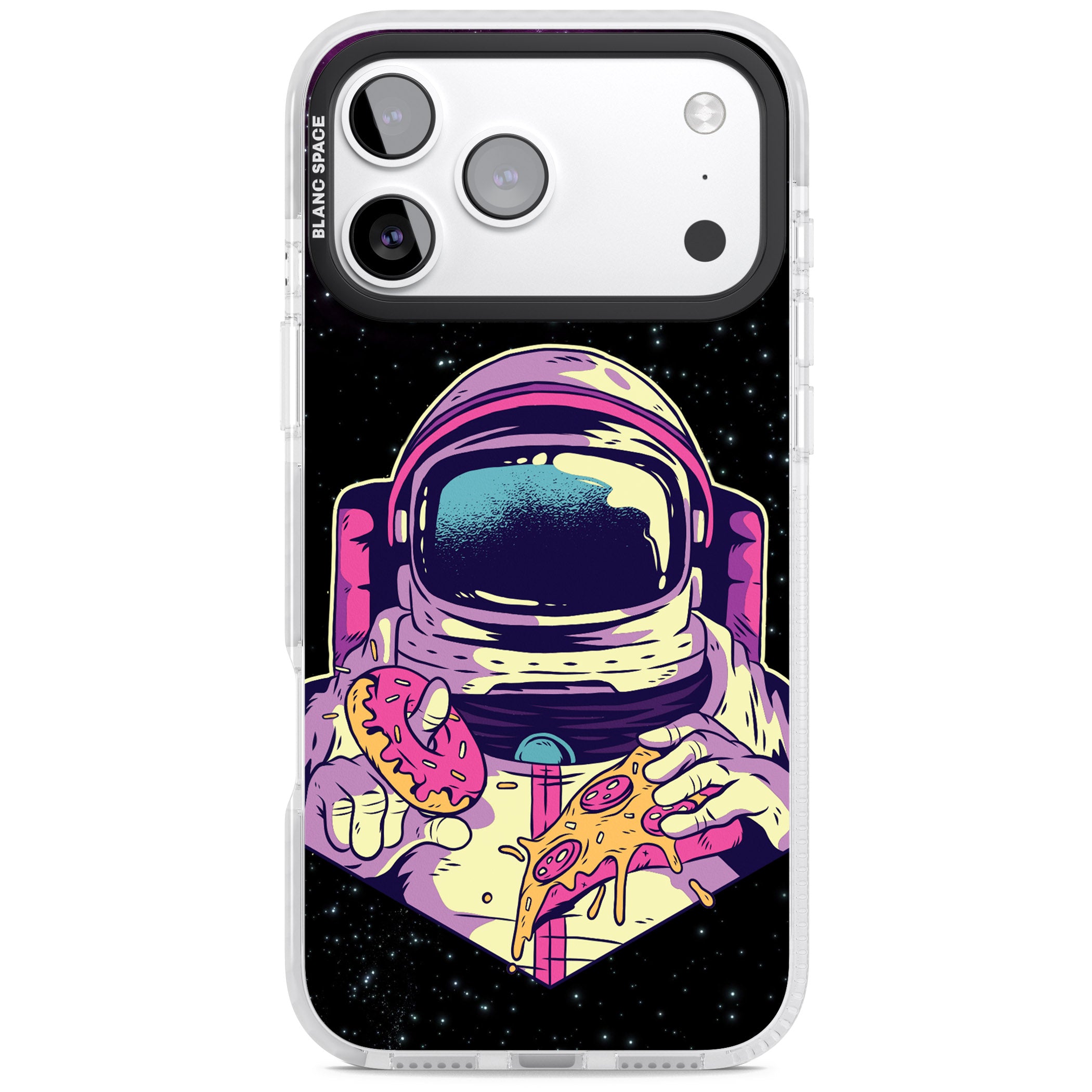 Astro Cheat Meal iPhone 17 Pro Max Impact Pro Clear Phone Case