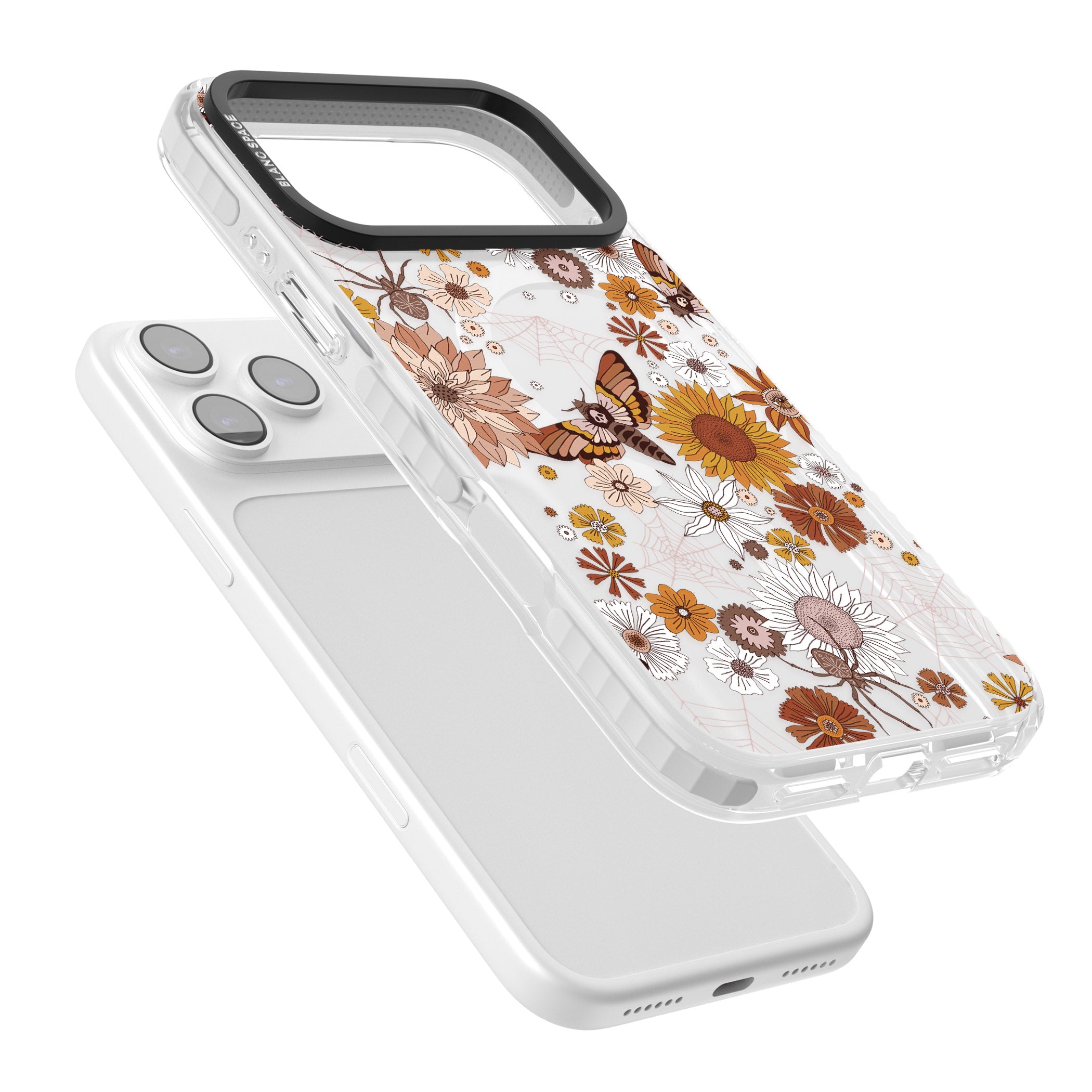 Halloween Wildlife iPhone 17 Pro Max Impact Pro Clear Phone Case Colours