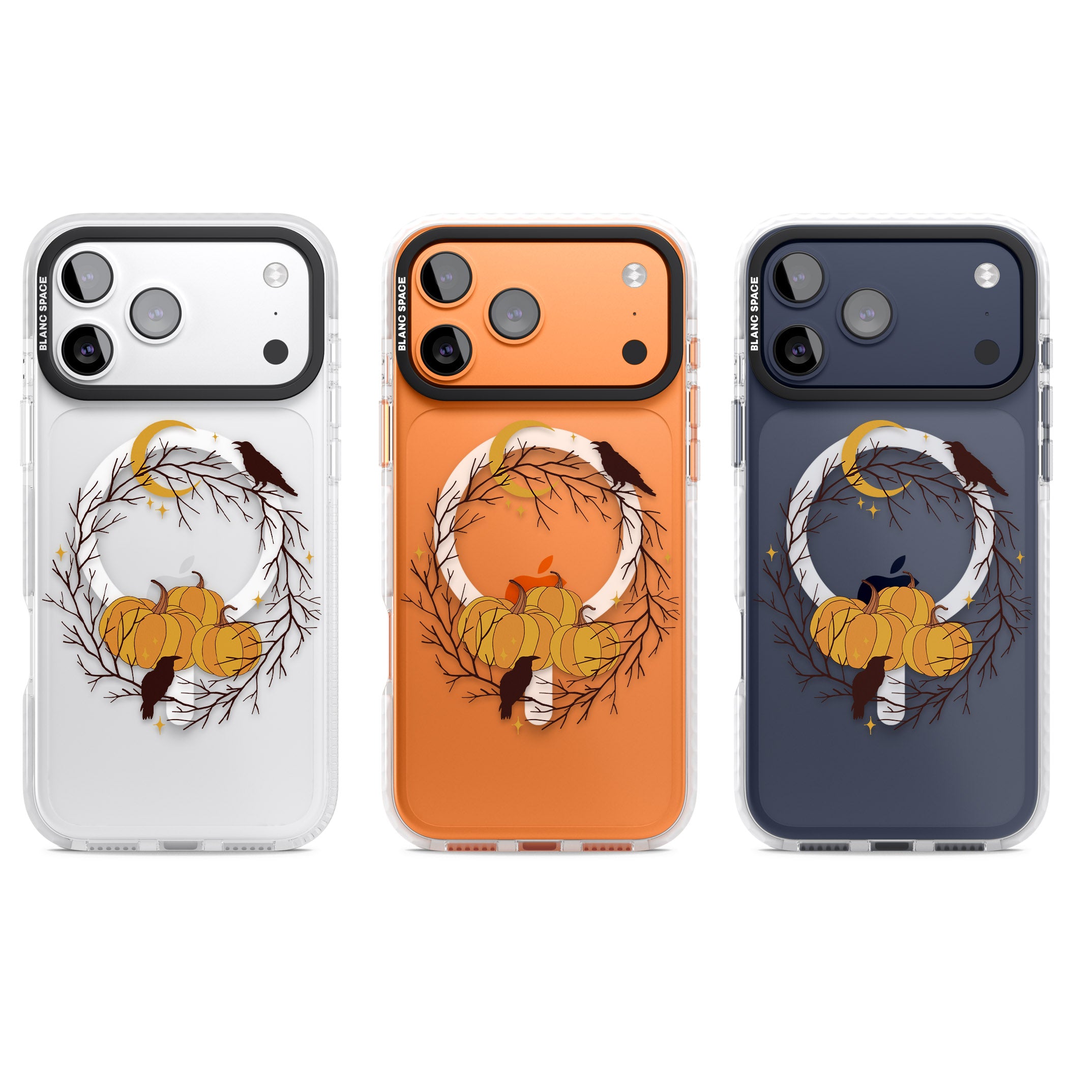 Pumpkin Patch iPhone 17 Pro Impact Pro Clear Phone Case APT Impact Protection