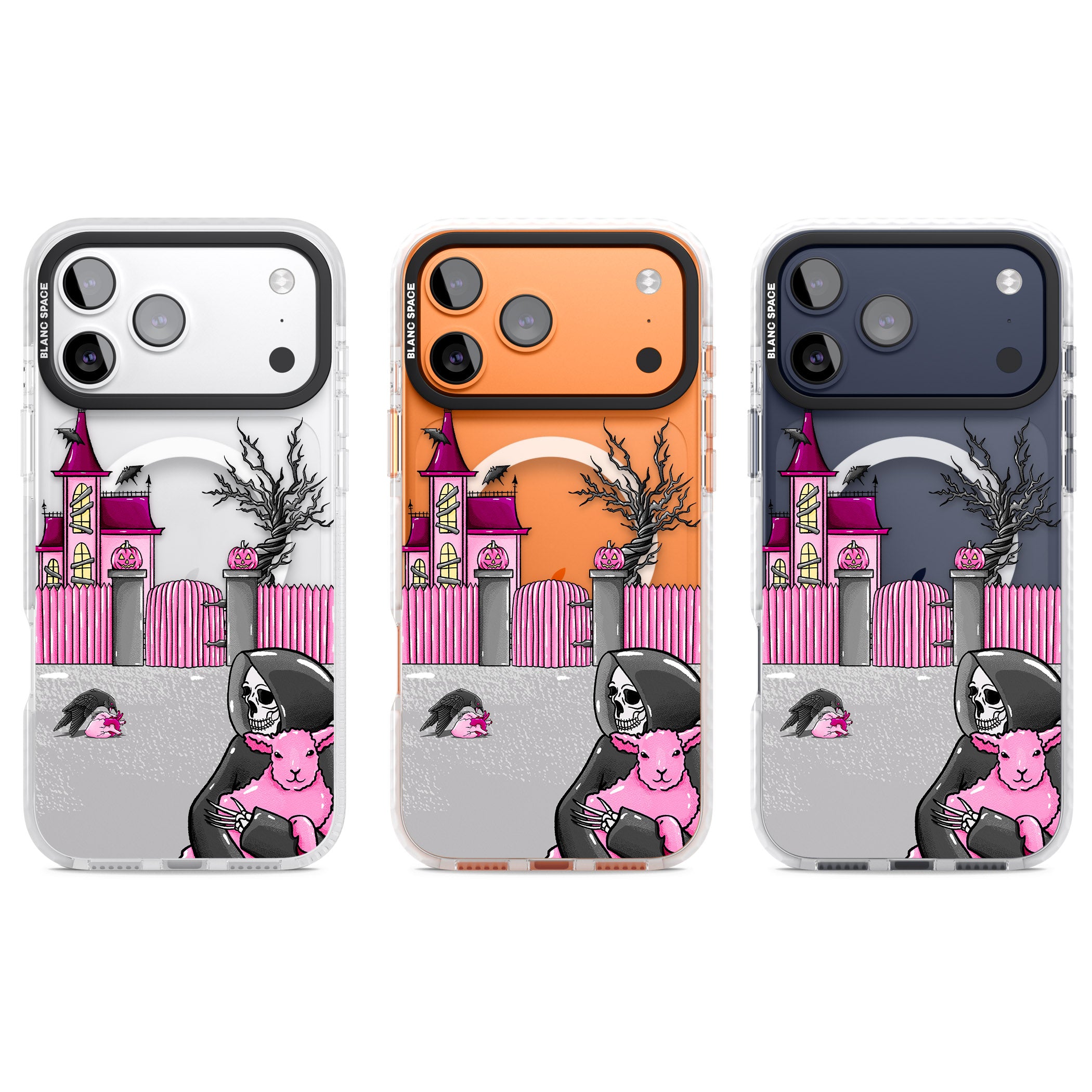 Left With My Heart iPhone 17 Pro Impact Pro Clear Phone Case APT Impact Protection