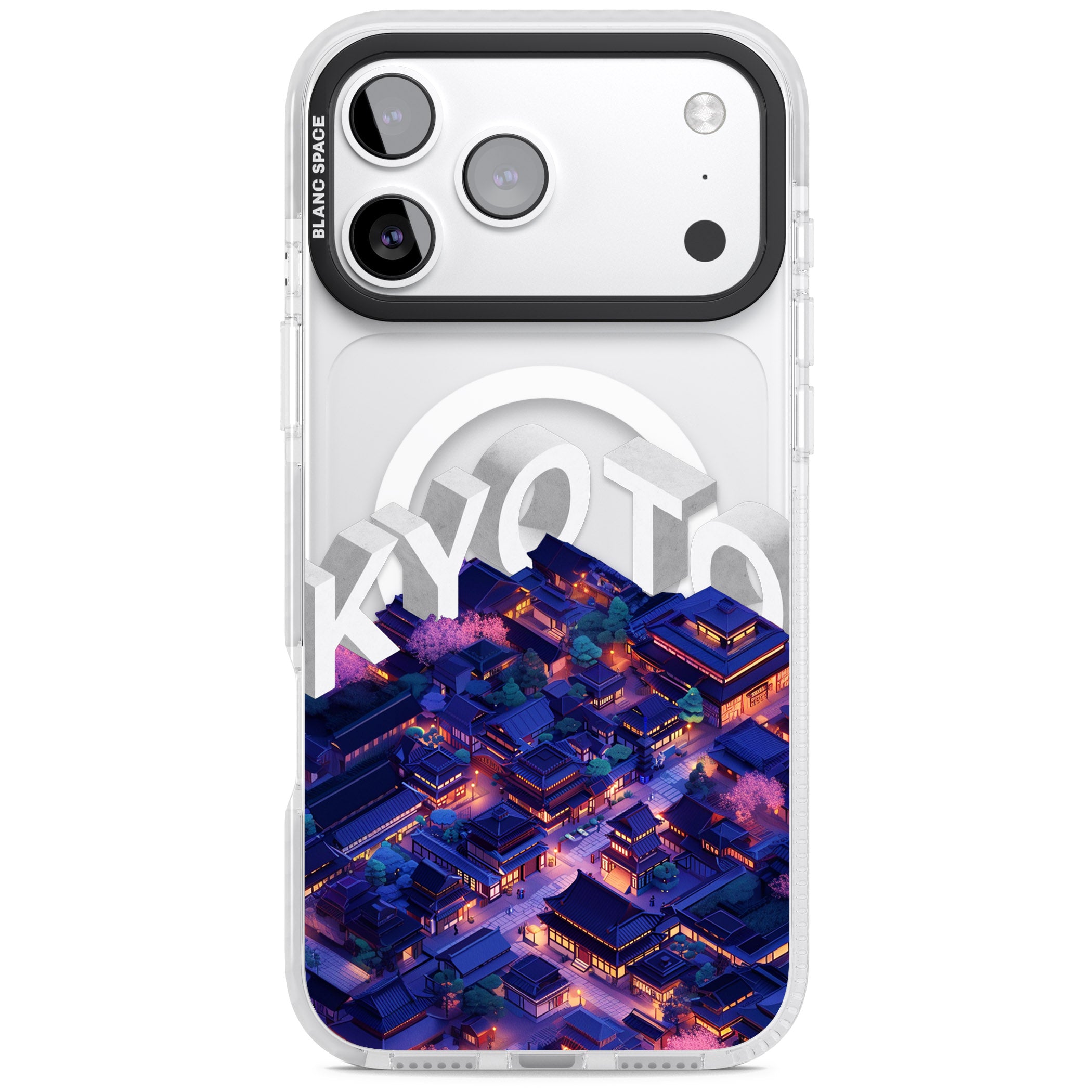 Kyoto iPhone 17 Pro Max Impact Pro Clear Phone Case