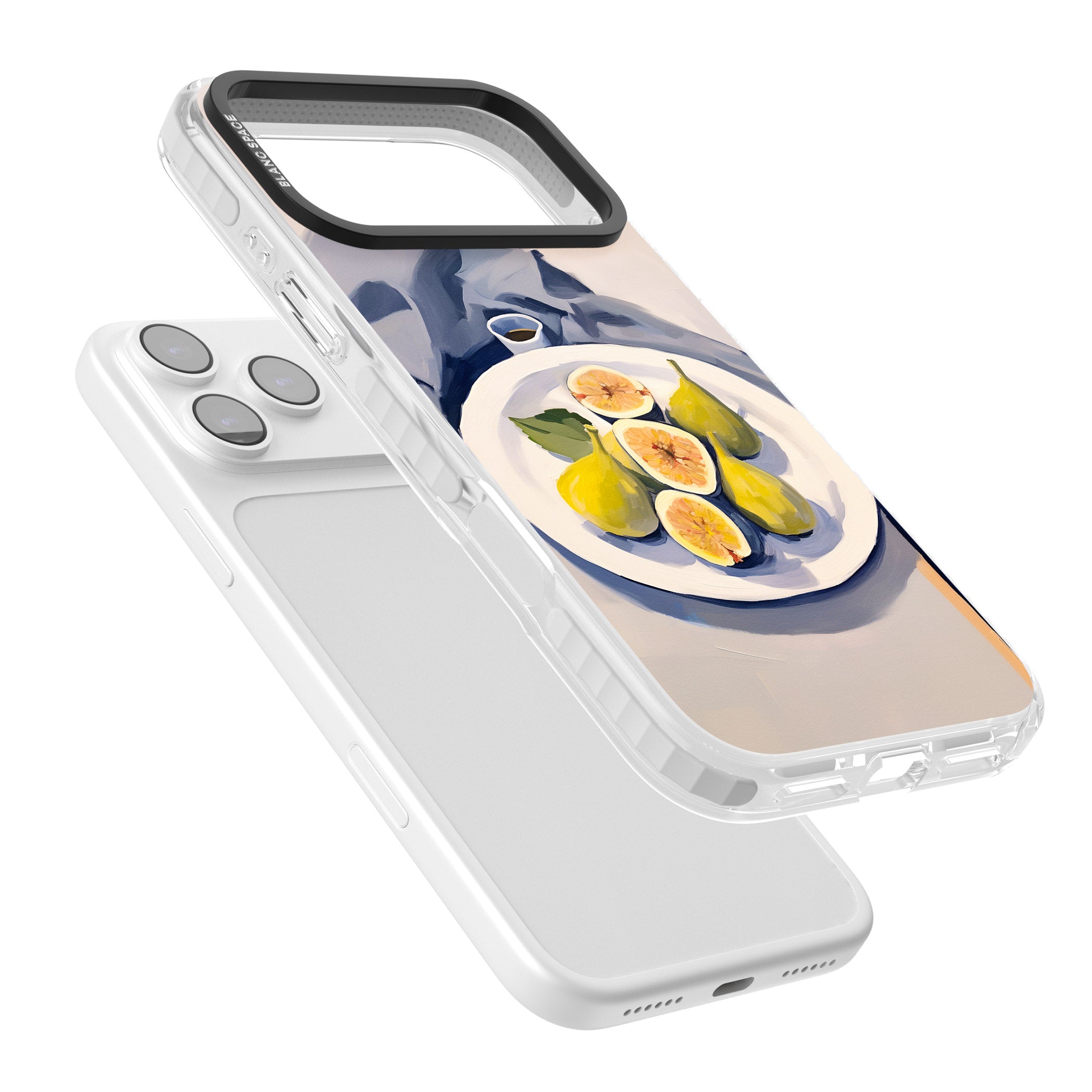 Plate of Pears iPhone 17 Pro Max Impact Pro Clear Phone Case Colours