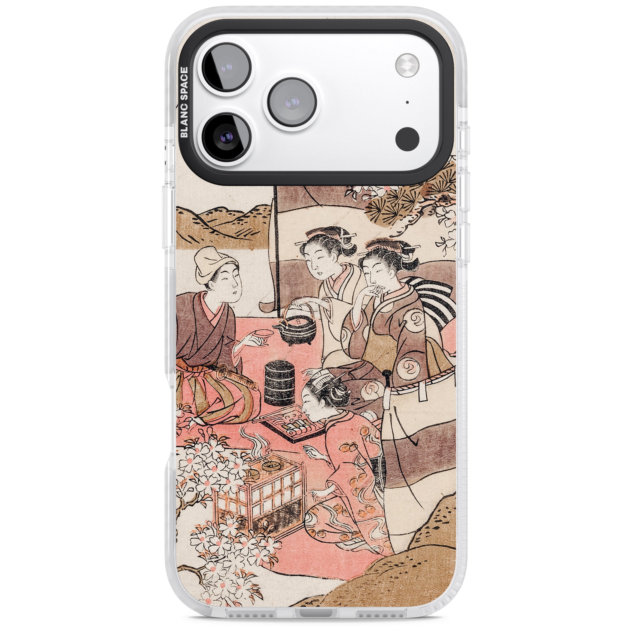 Japanese Afternoon Tea iPhone 17 Pro Max Impact Pro Clear Phone Case