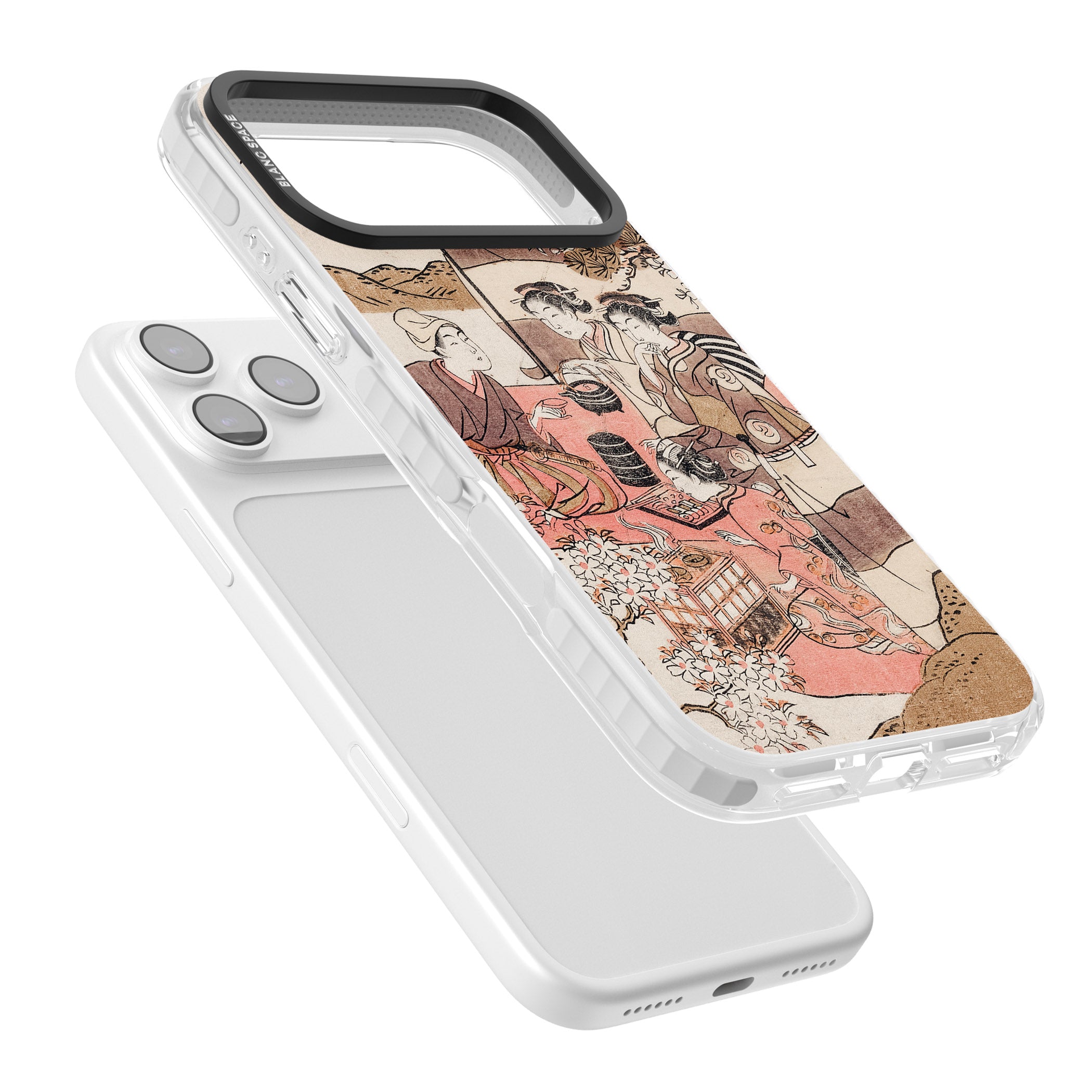 Japanese Afternoon Tea iPhone 17 Pro Max Impact Pro Clear Phone Case Colours