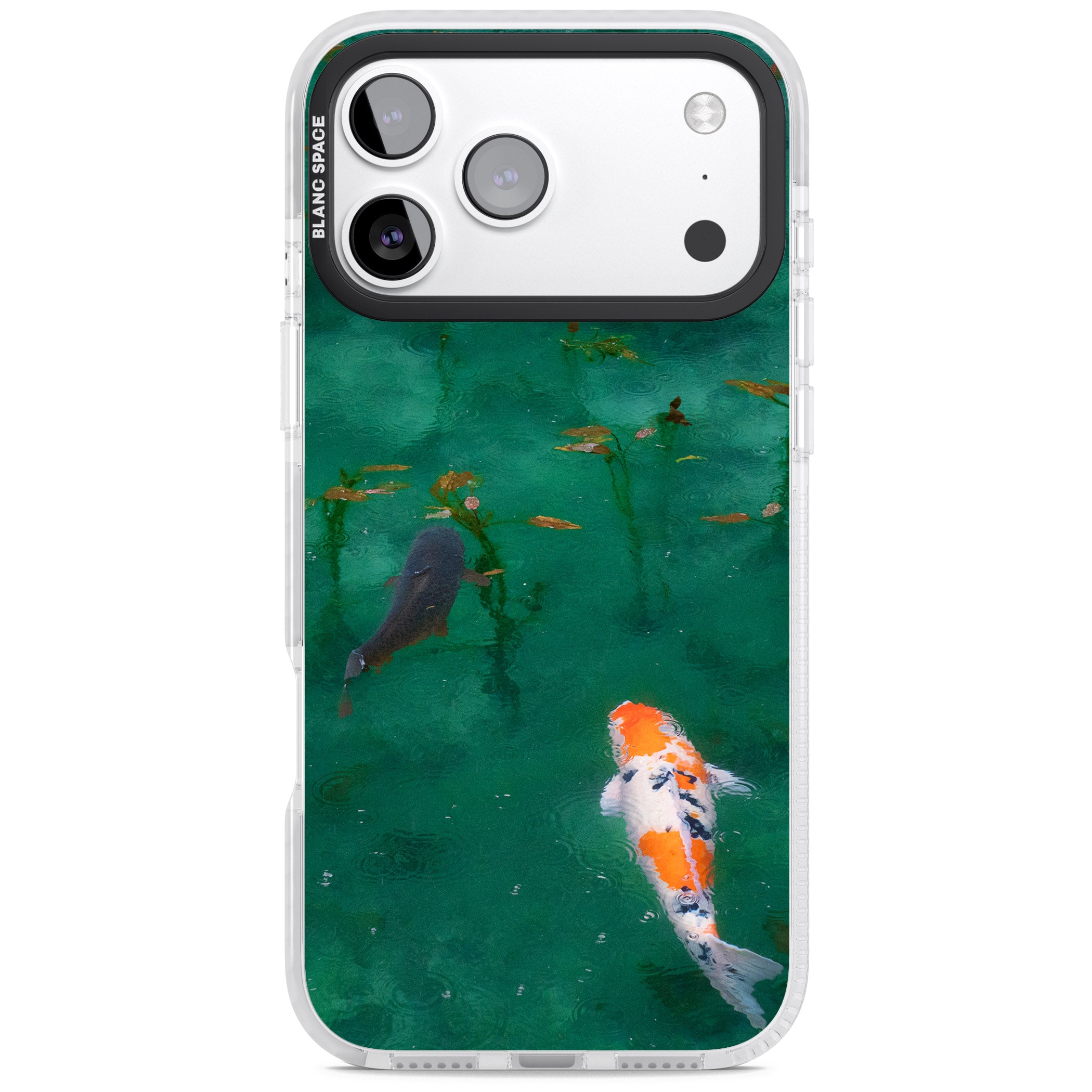 Koi Fish iPhone 17 Pro Max Impact Pro Clear Phone Case